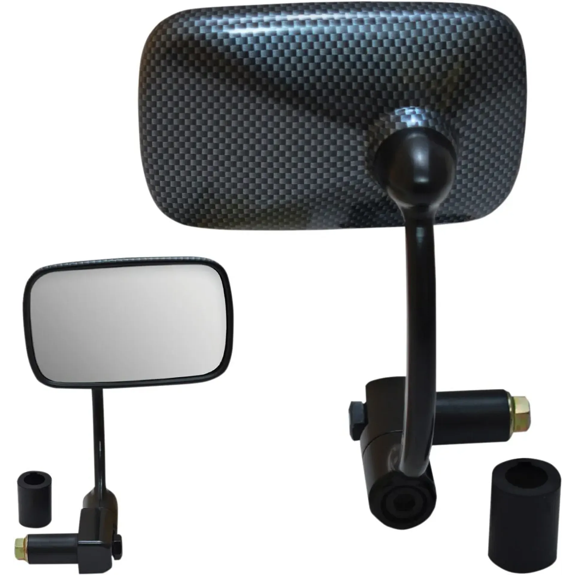 Mirror Pu 7/8 Bar End Car
