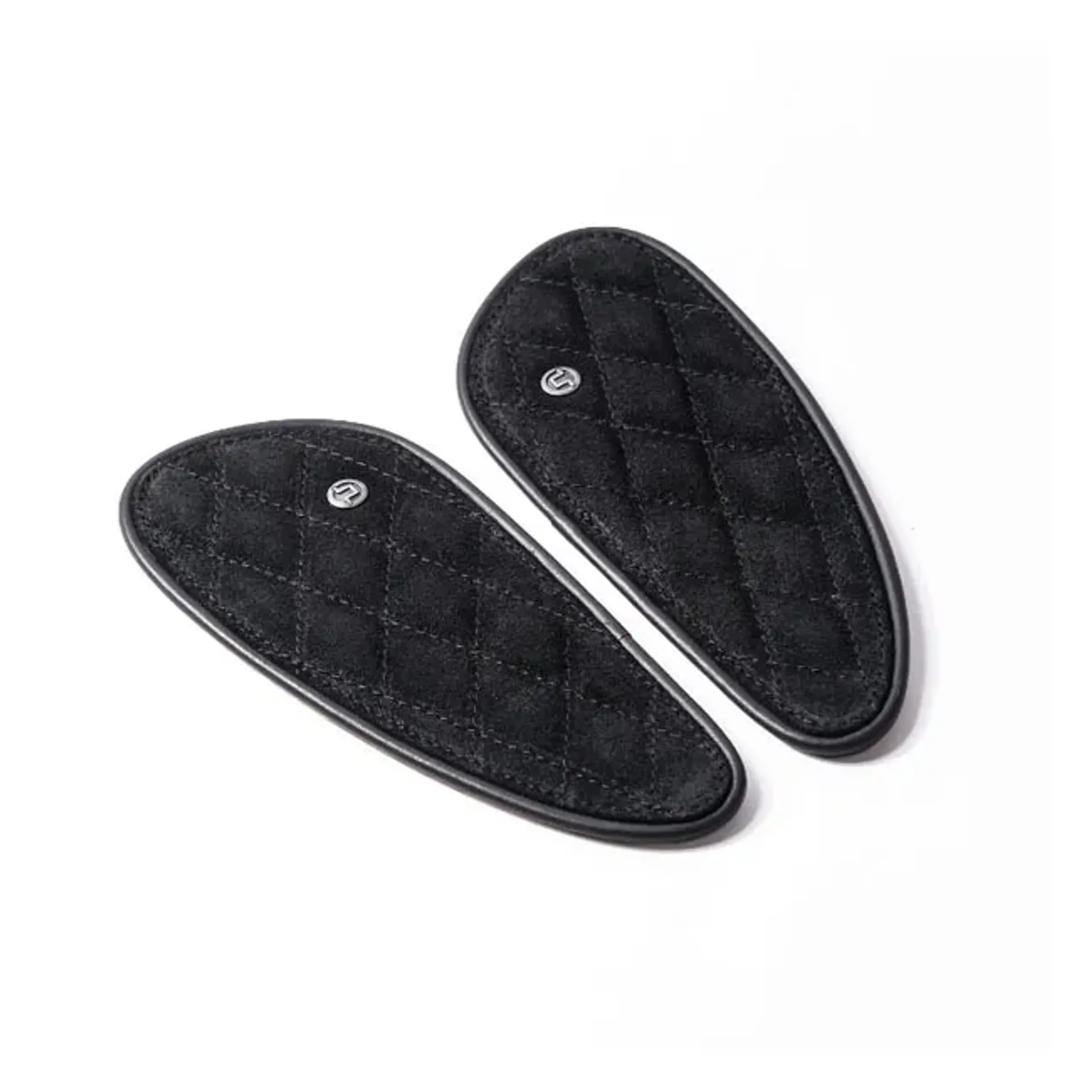 Trip Machine, Mini Diamond tank pads. Black suede