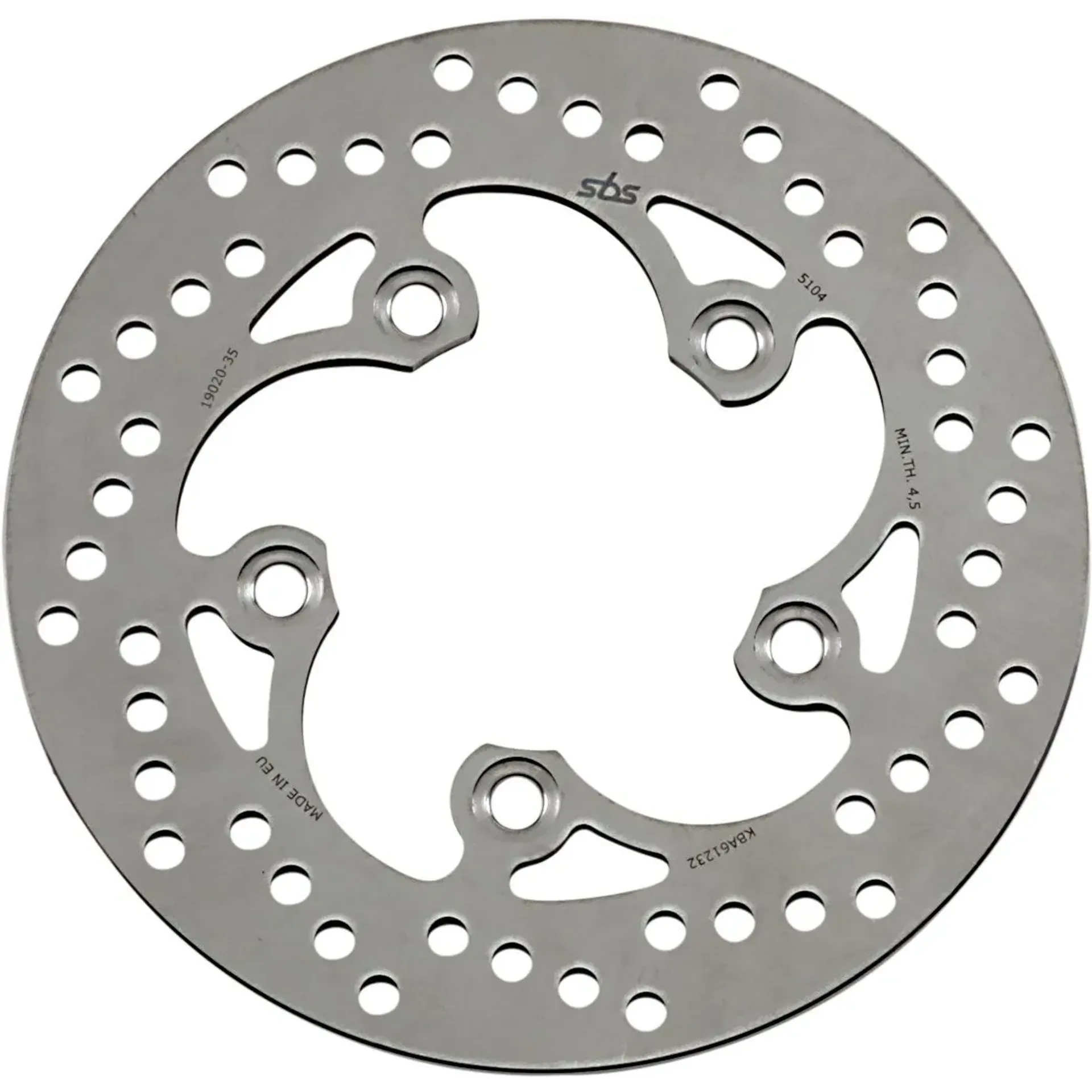 Brake Rotor Sbs 5104