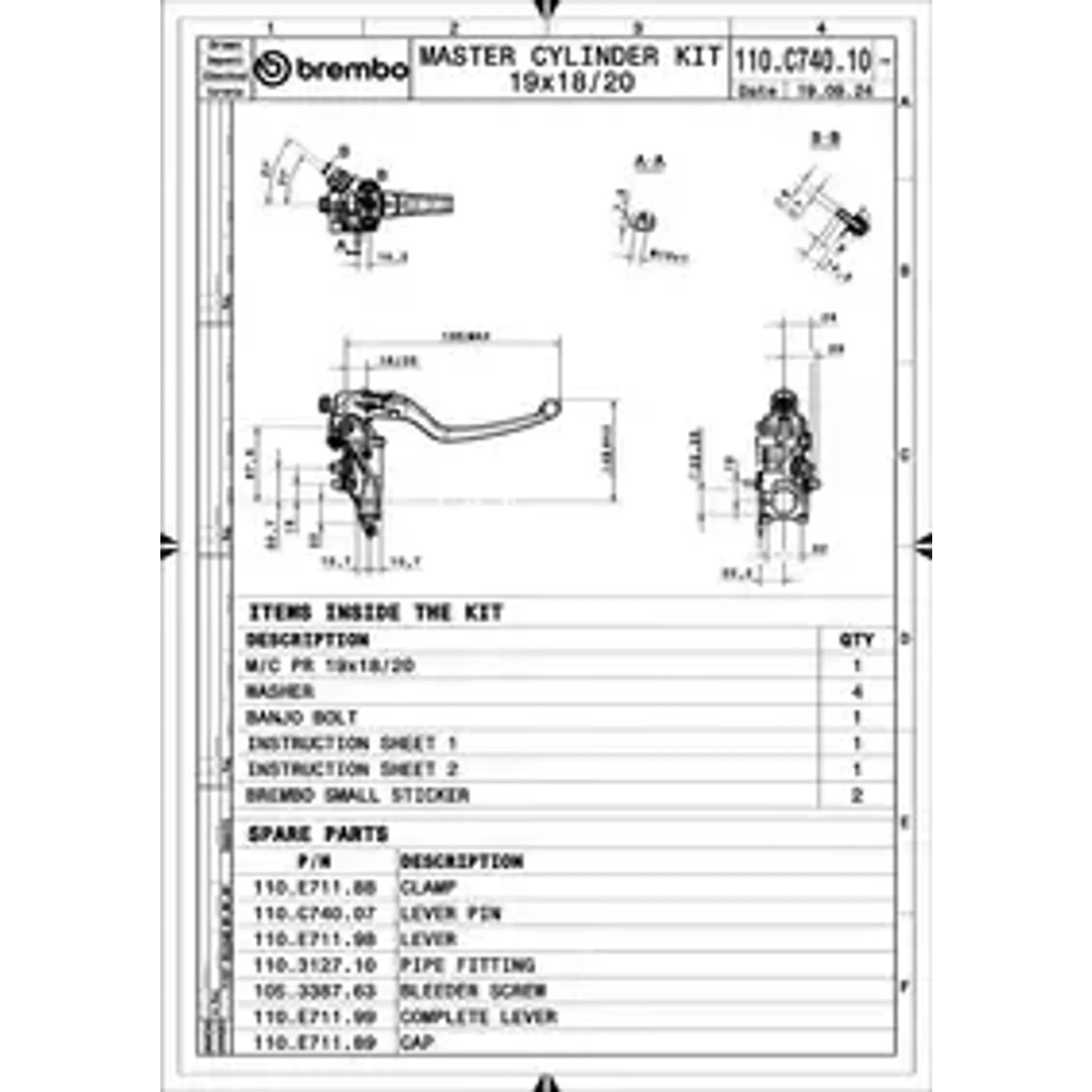 Brake mc rcs corsacorta