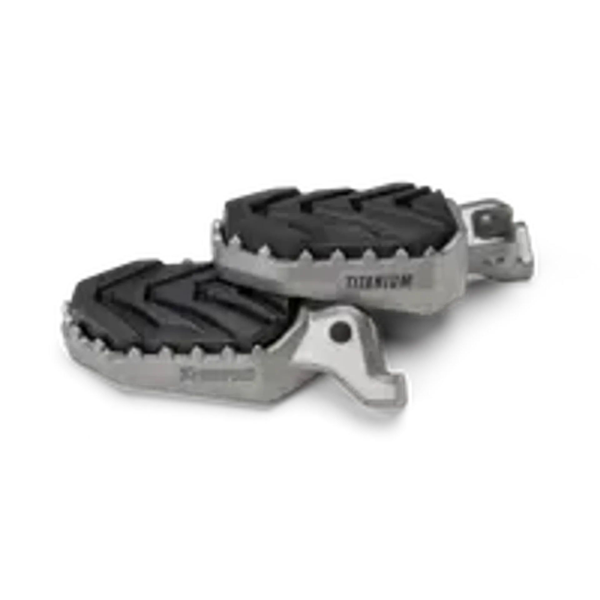Footpegs titanium triumph tige