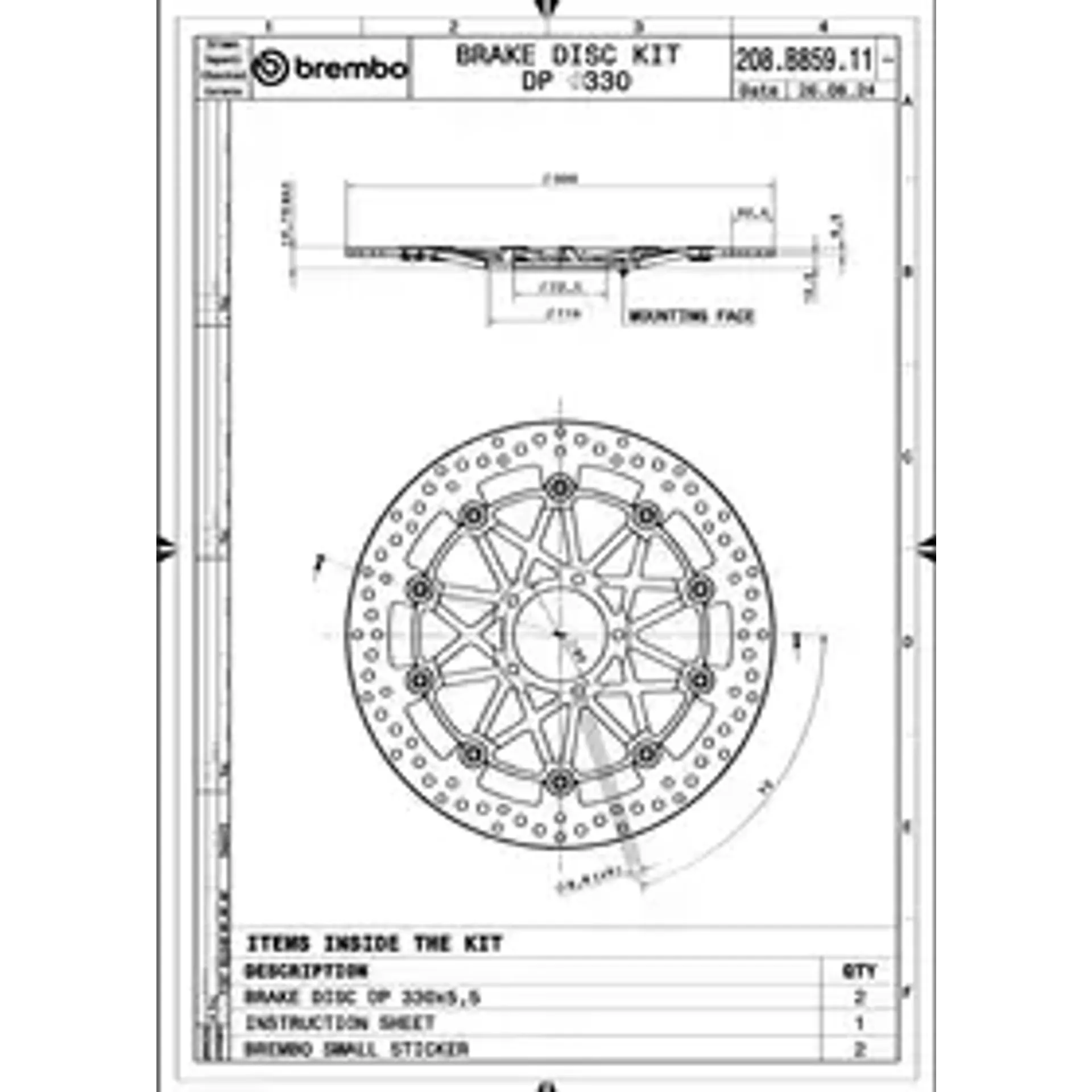 Brake discs supersport