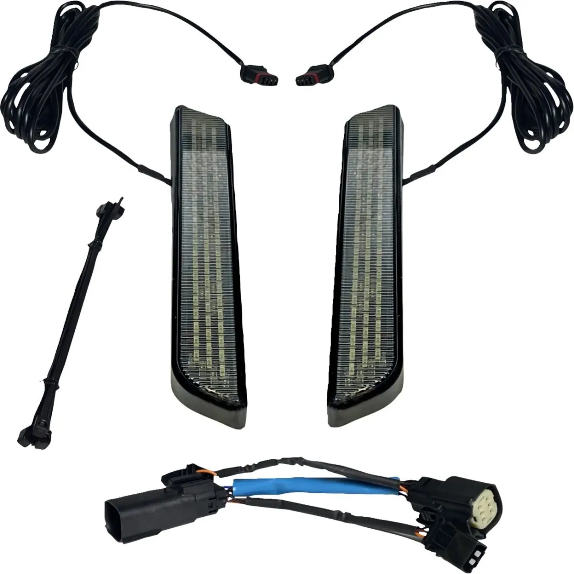 Led Fork Light – Smoke – Black