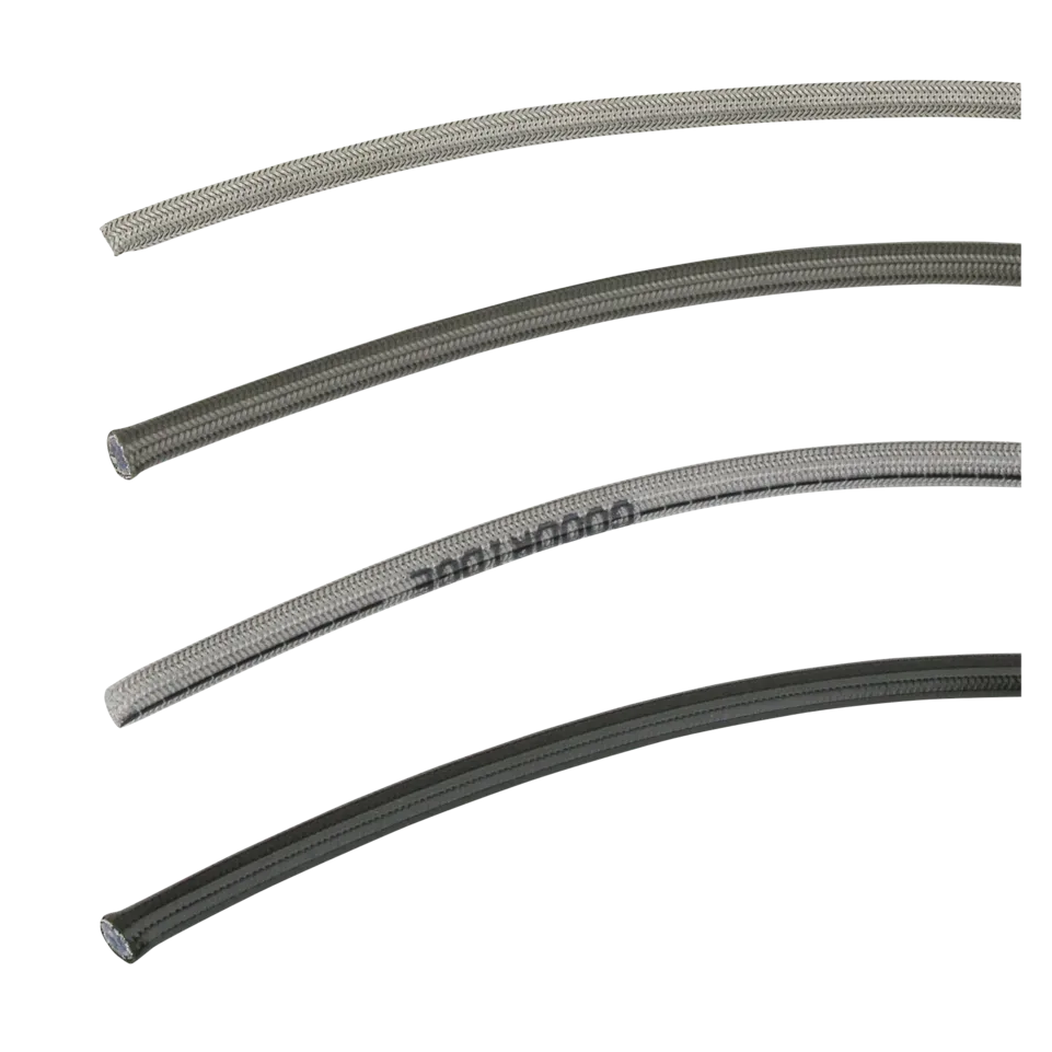 5 mtr Brakeline braided steel - Afbeelding 2