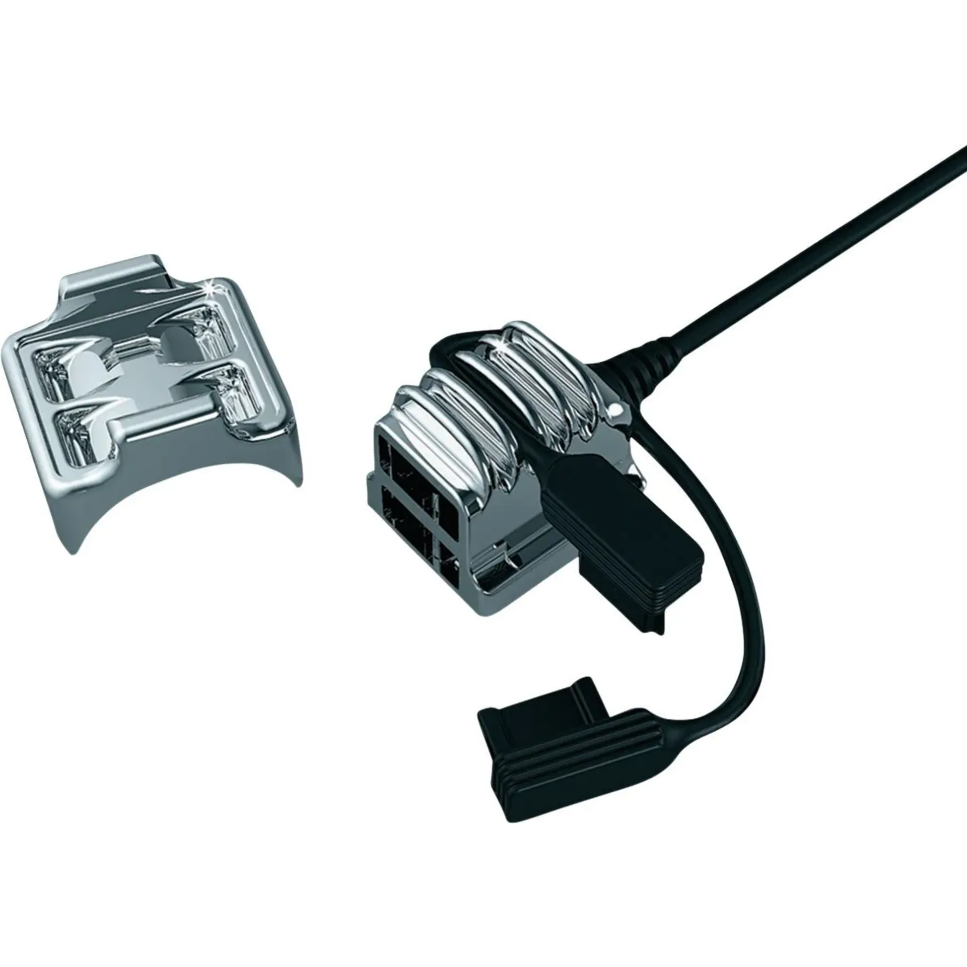 Power Port Usb Universal Chrome