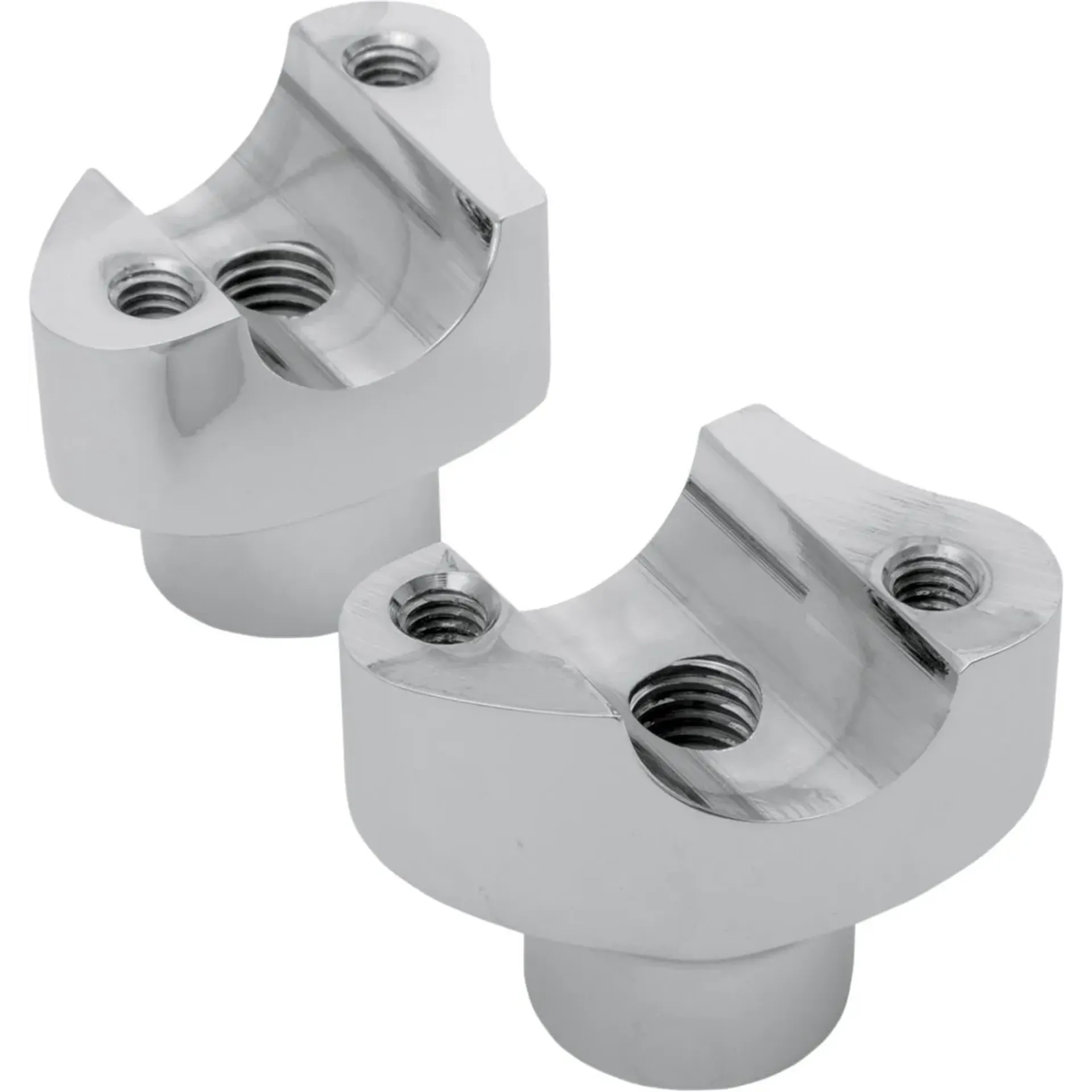 Riser 1.7″ Straight Chrome