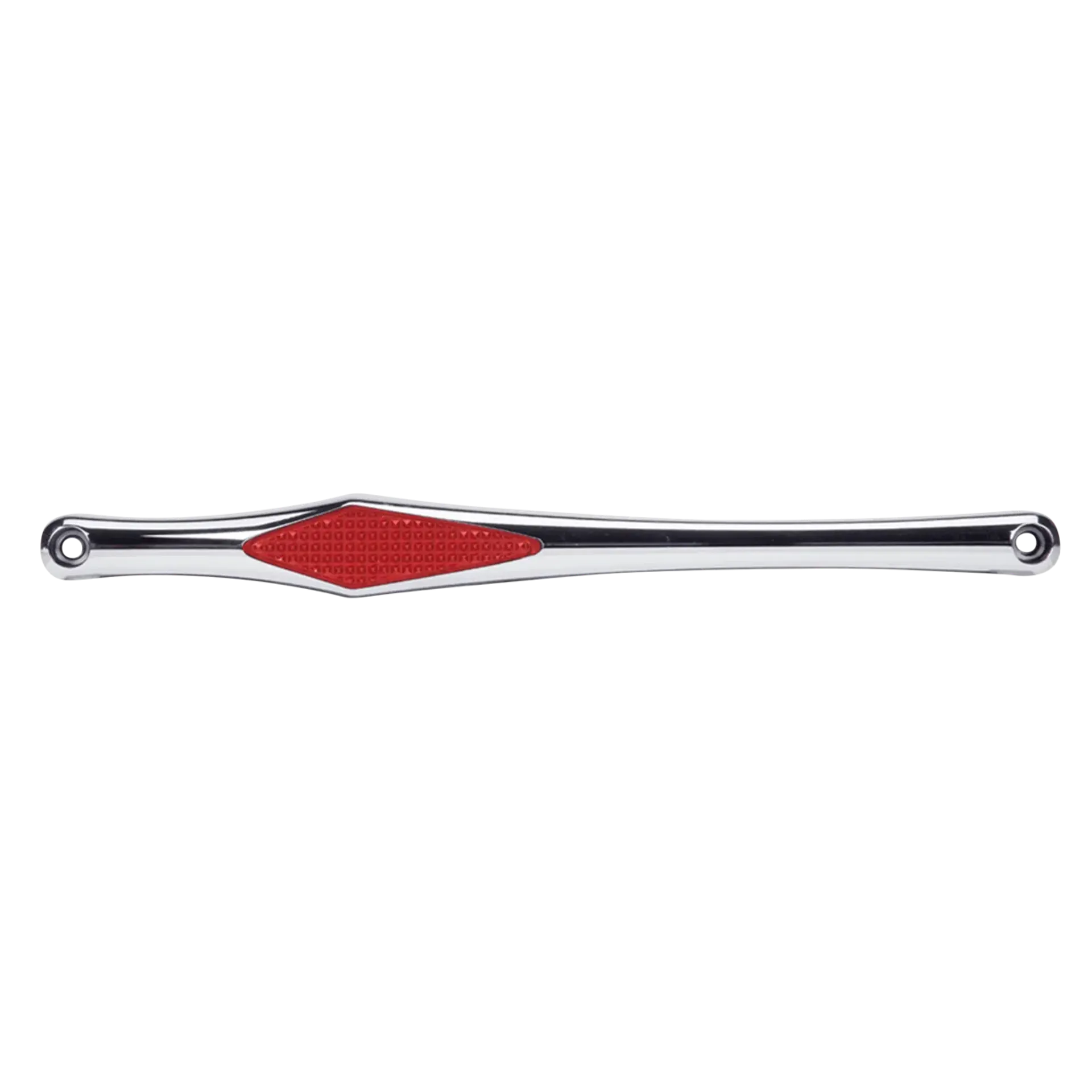 DIAMOND SHIFT ROD CHR W/ RED DIAMOND