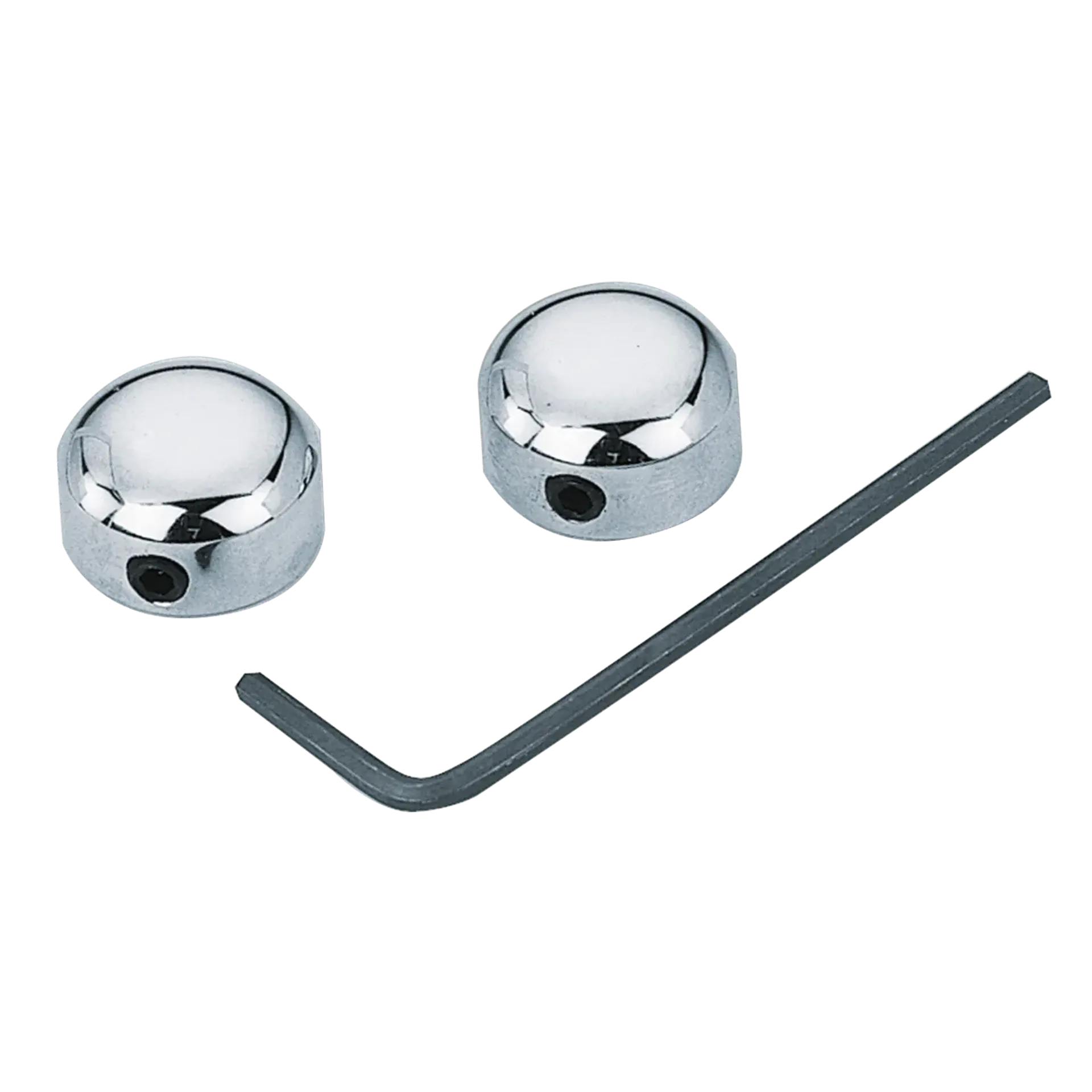 GZP Chrome socket head bolt cover set 1/