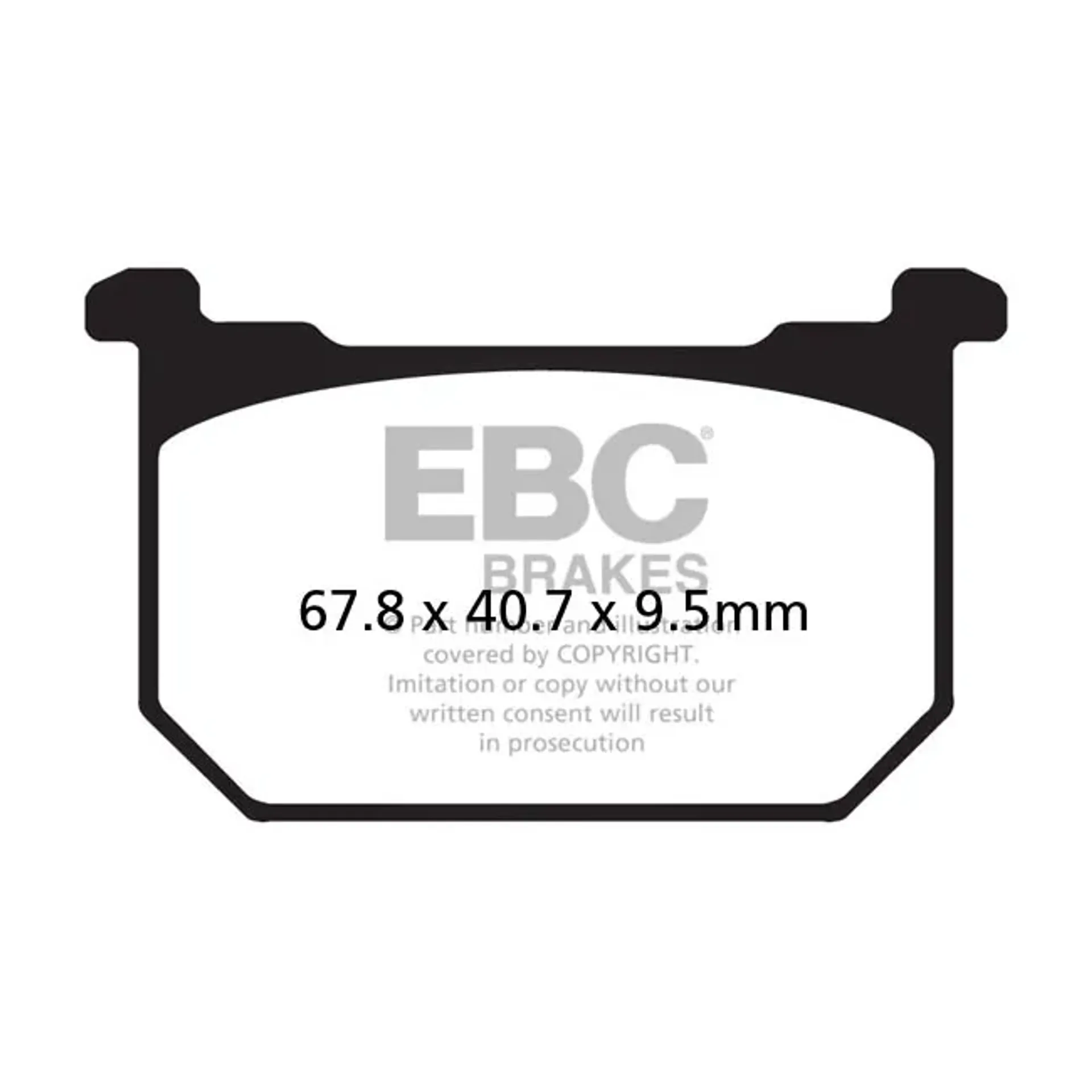 EBC Organic brake pads