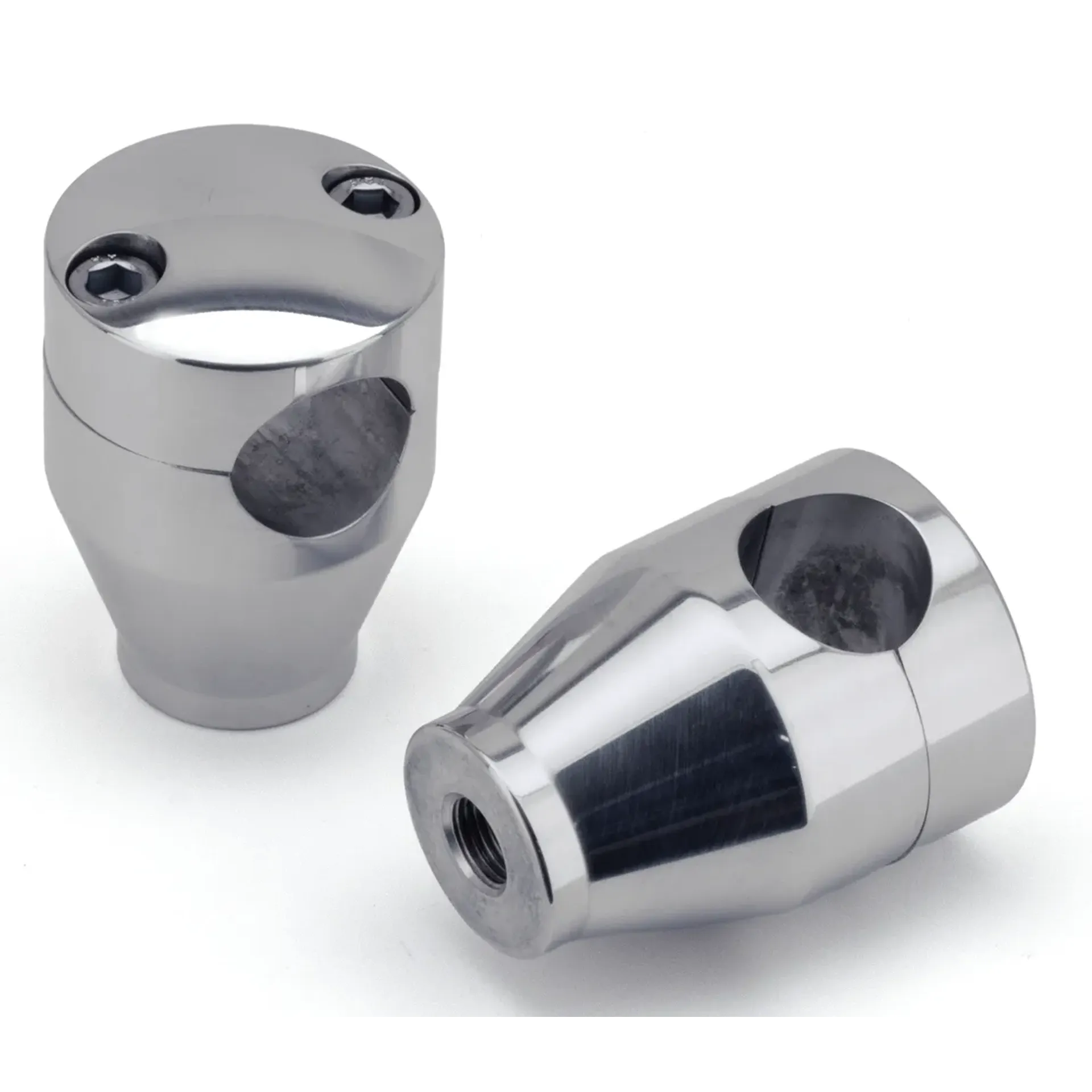 GZP Riser 2″ solid polished alu T6-60