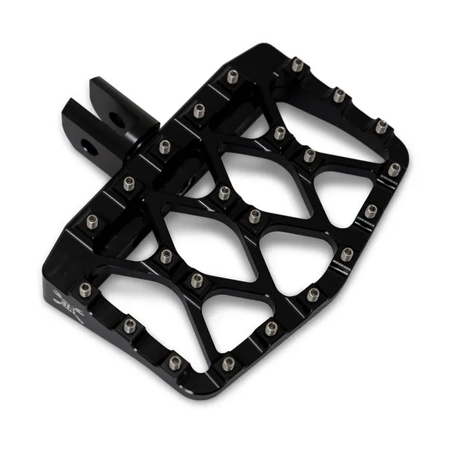 Burly, MX-Evolution mini rider floorboards. Black - Afbeelding 2