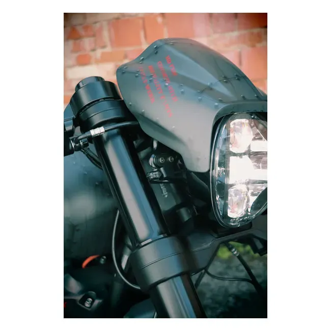Cult-Werk, front turn signal brackets. Black - Afbeelding 4
