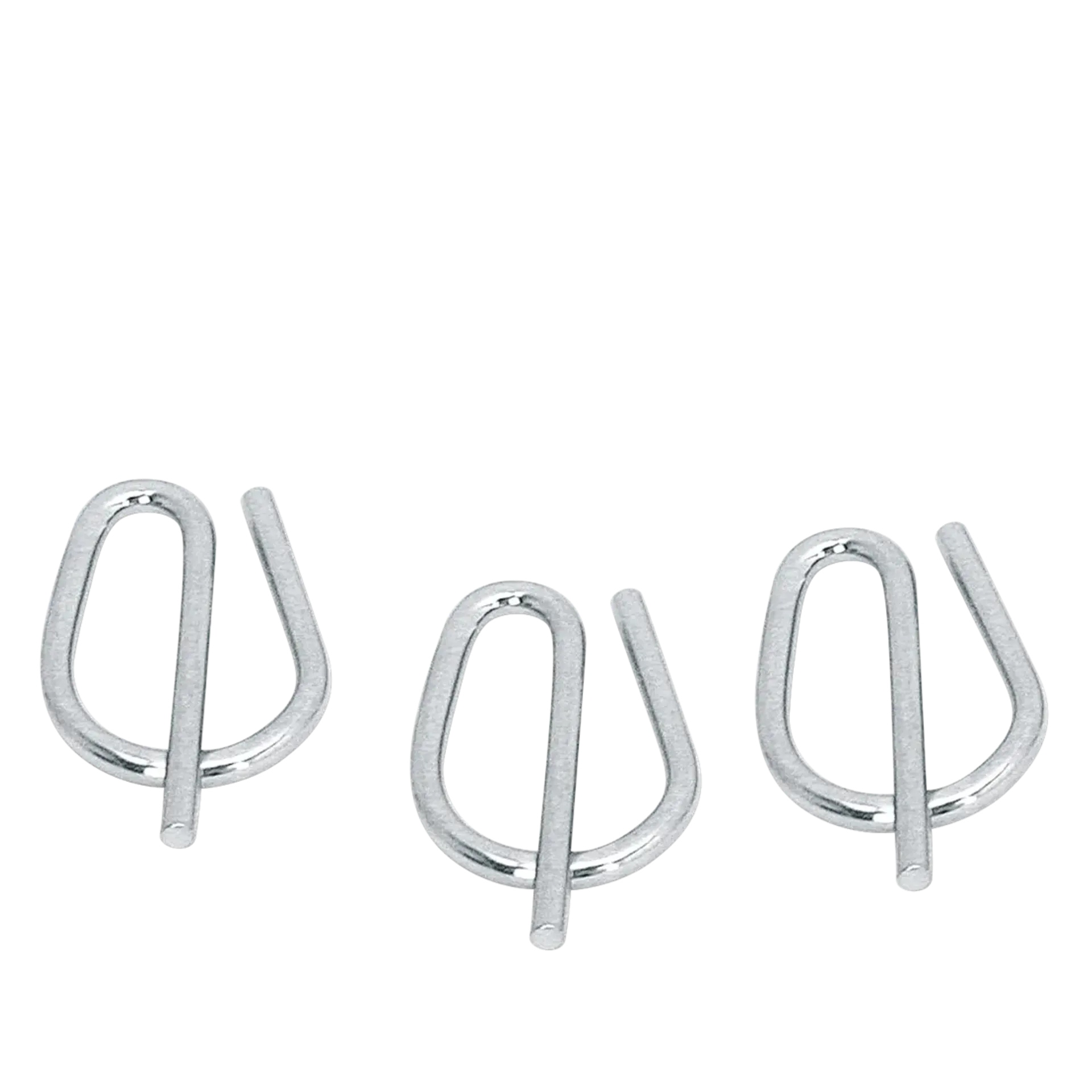 5pck Colony chrome rear axle spring clip