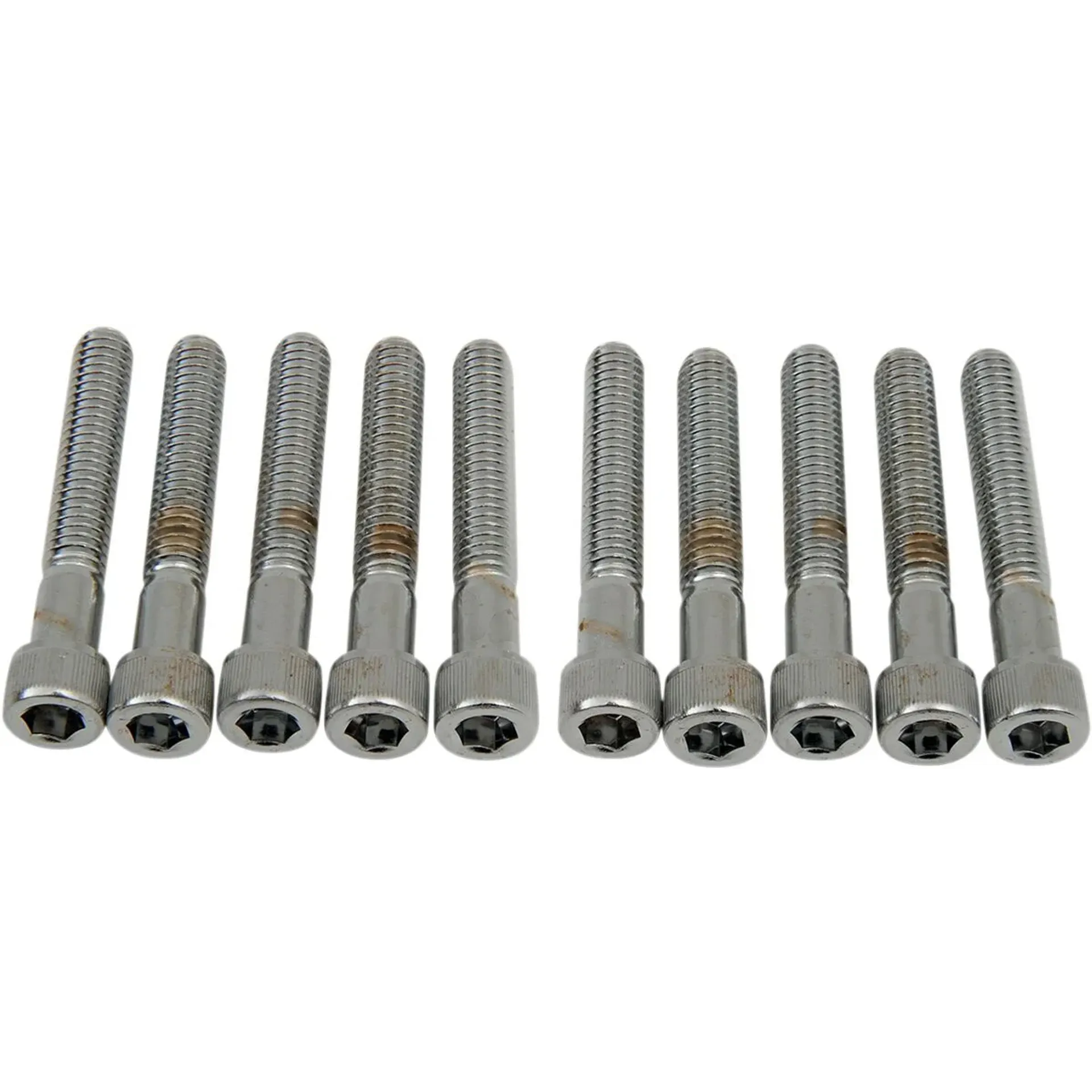 Socket-Head Bolt 5/16-18X2 Knurled Chrome