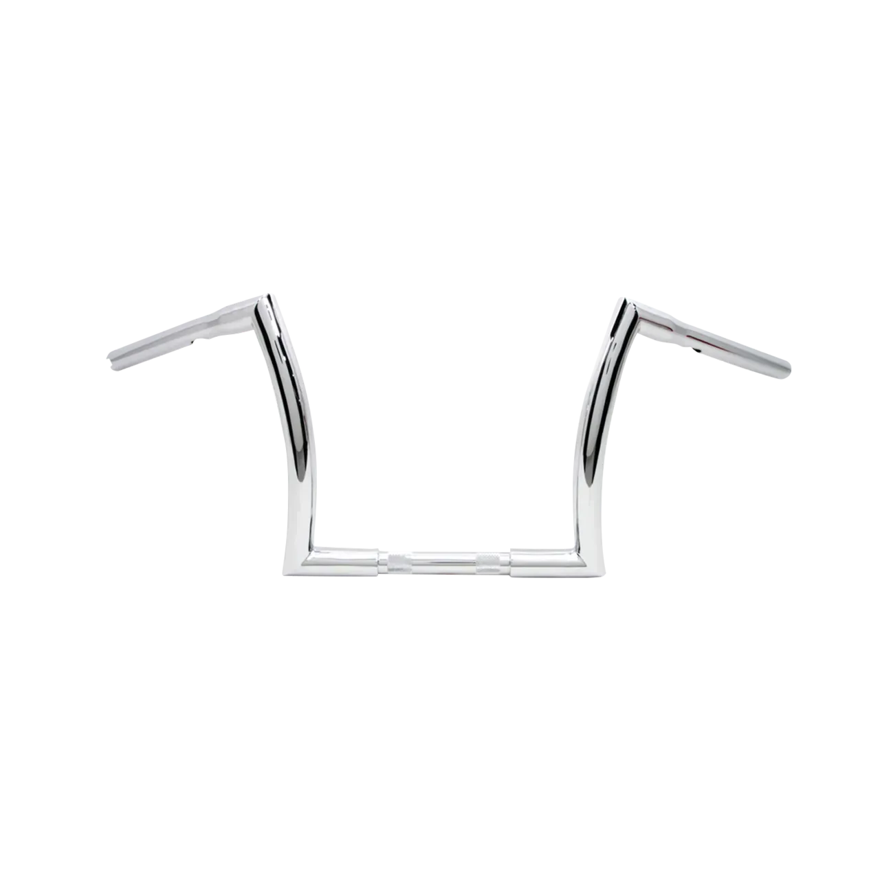 12" Z Bar 1" Chrome Dimpled TBW