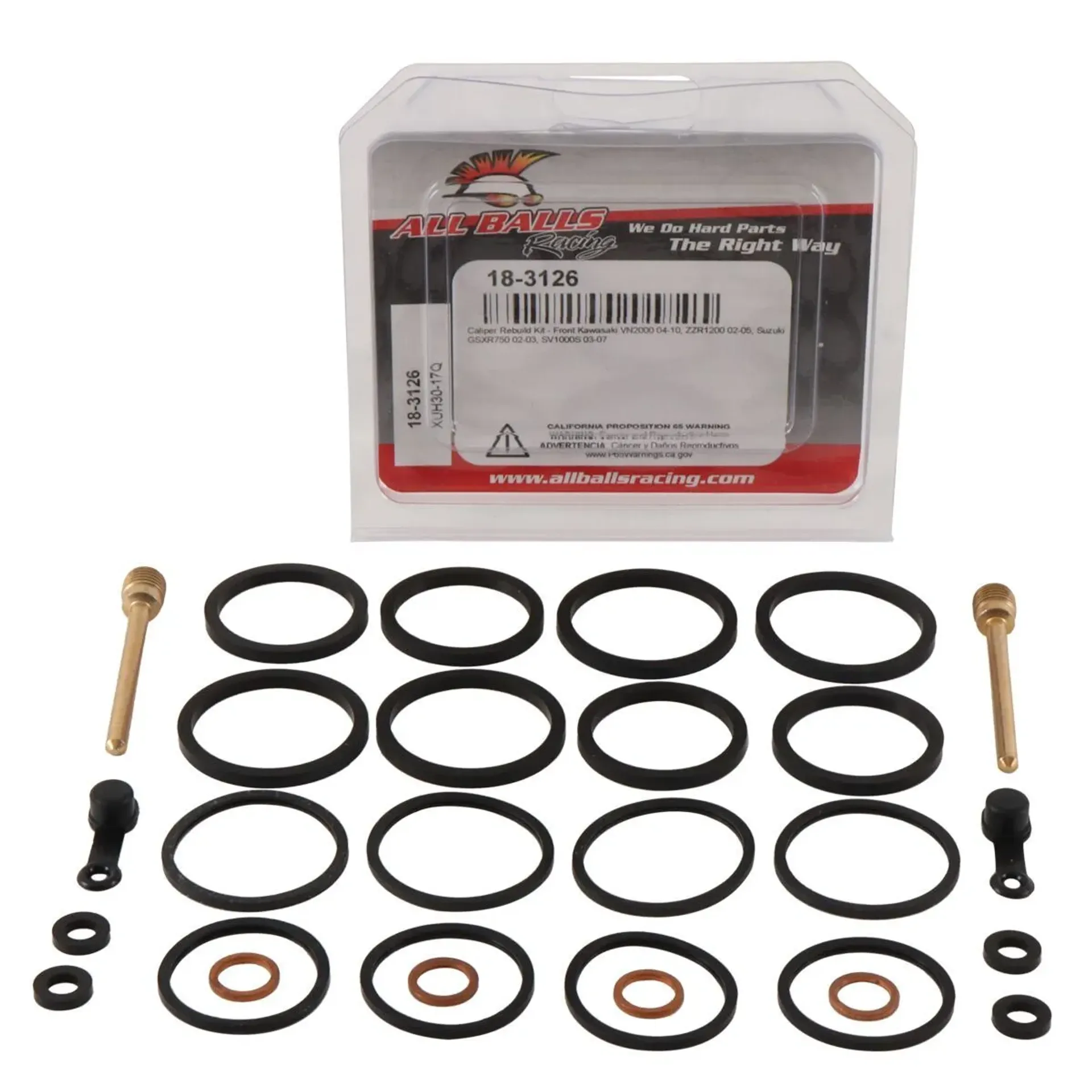 Brake Caliper Rebuild Kit Front