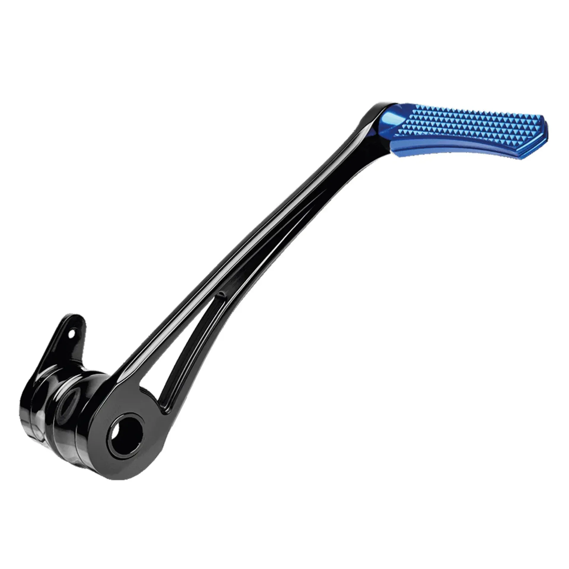 DMND BRAKE ARM BLK+BLUE PEG FLH/T08-13