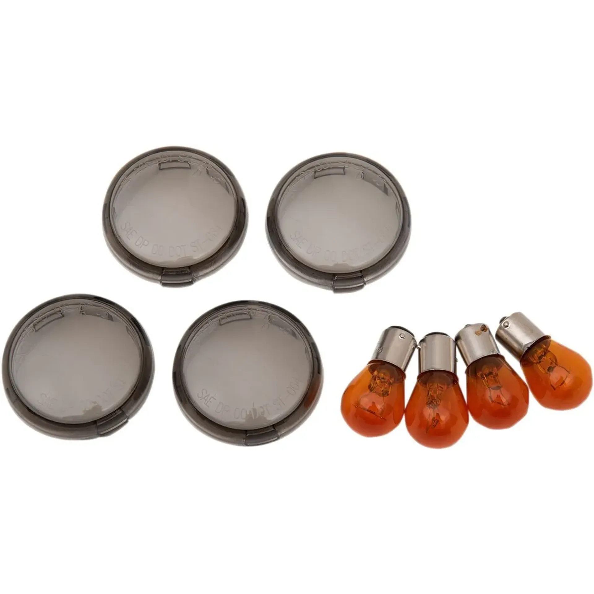 Turn Signal Lens Bullet Smoke