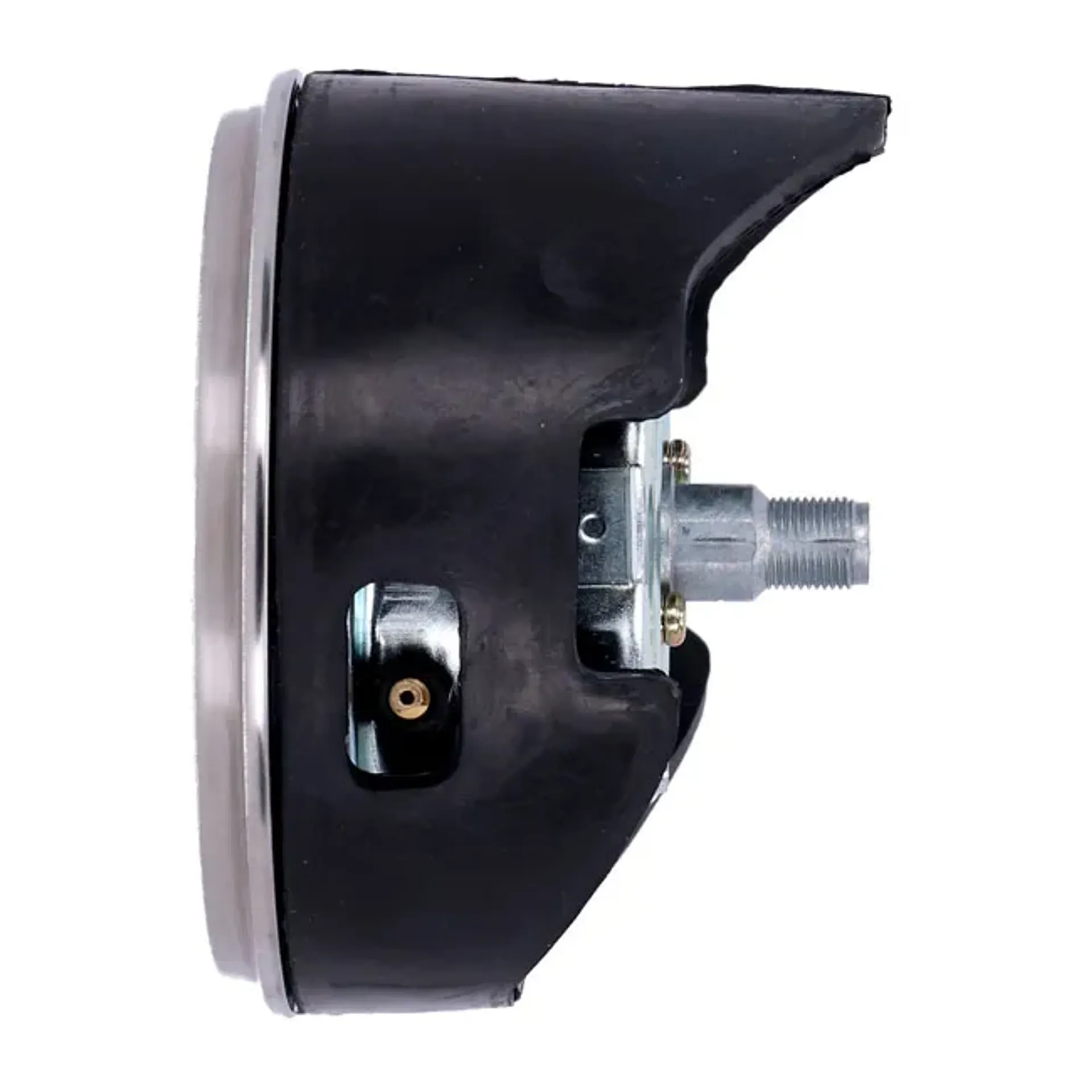 FL speedometer, %27%2762-67 face%27%27, black/silver. 2.24:1 mph