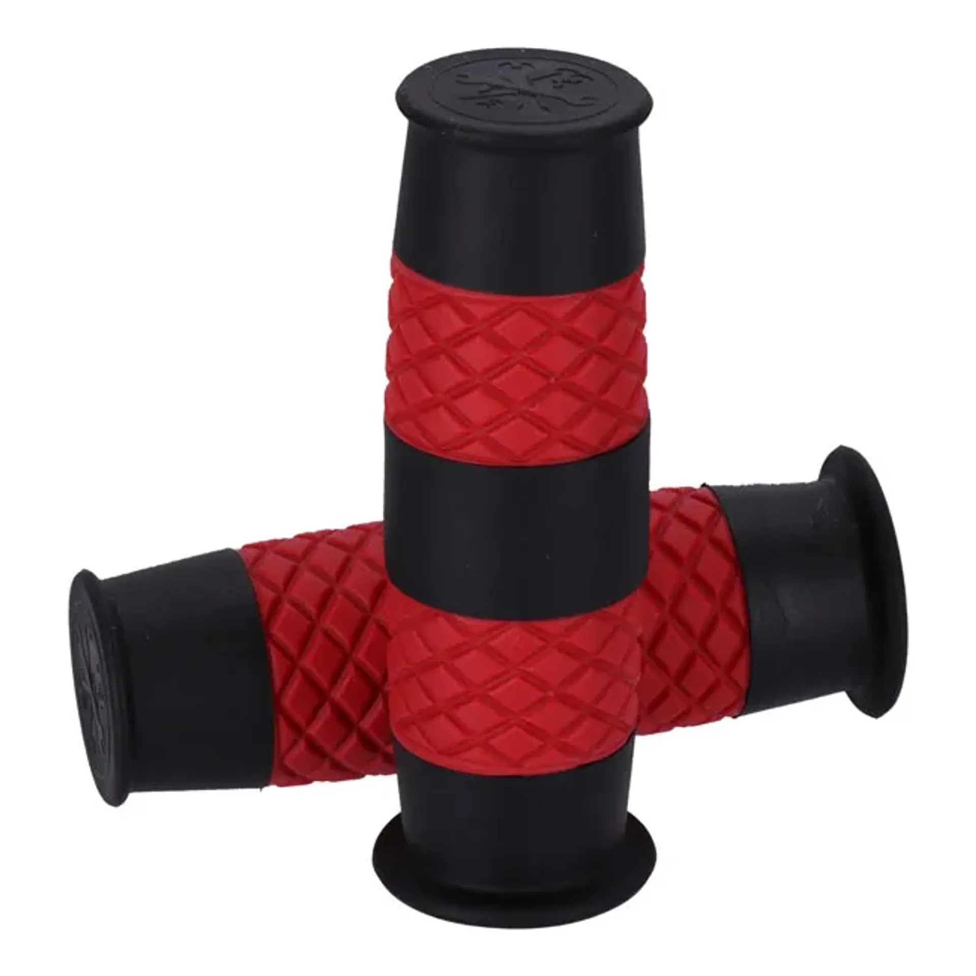 13 1/2 Outlaw grips black/red 1"