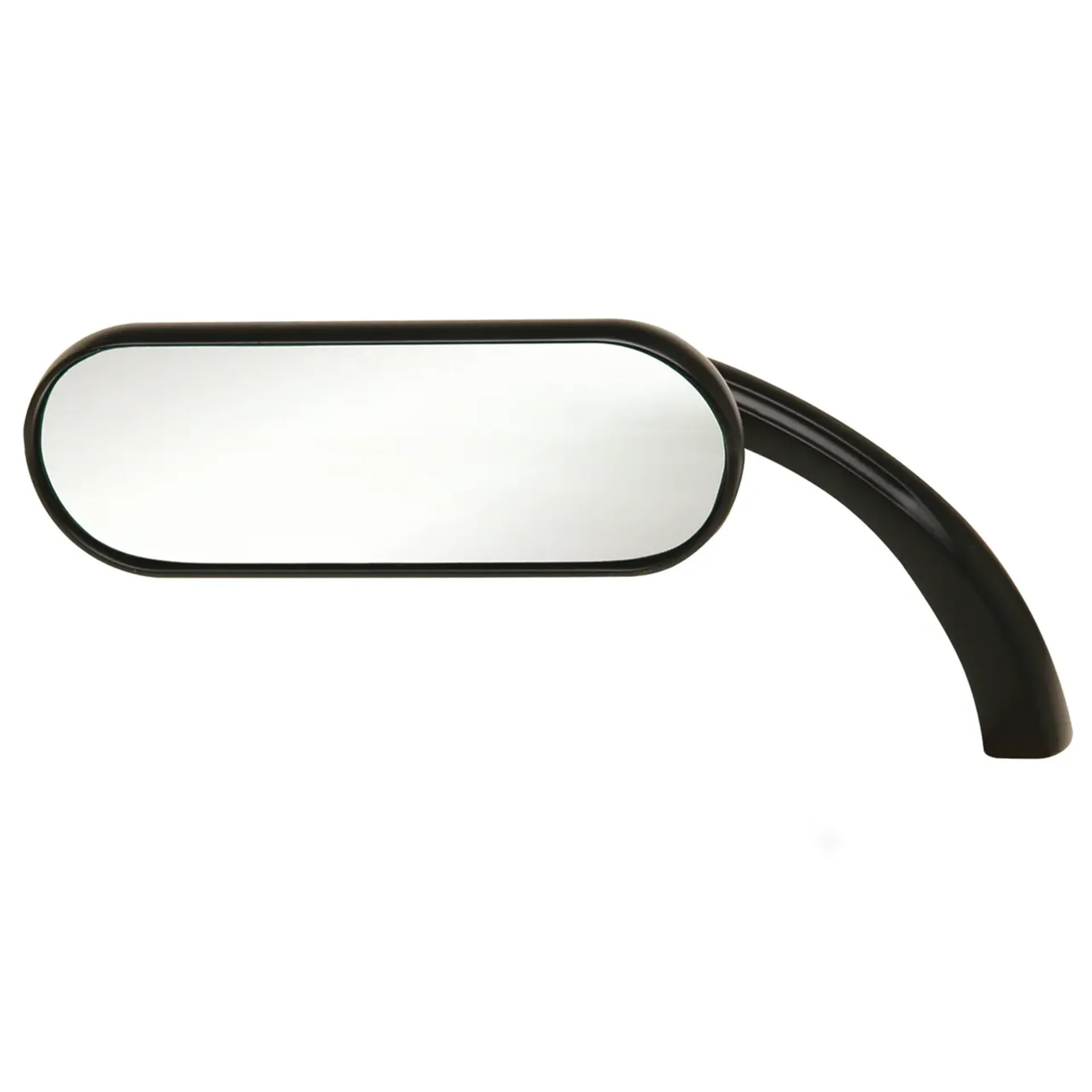 BLACK MINI OVAL MIRROR LEFT