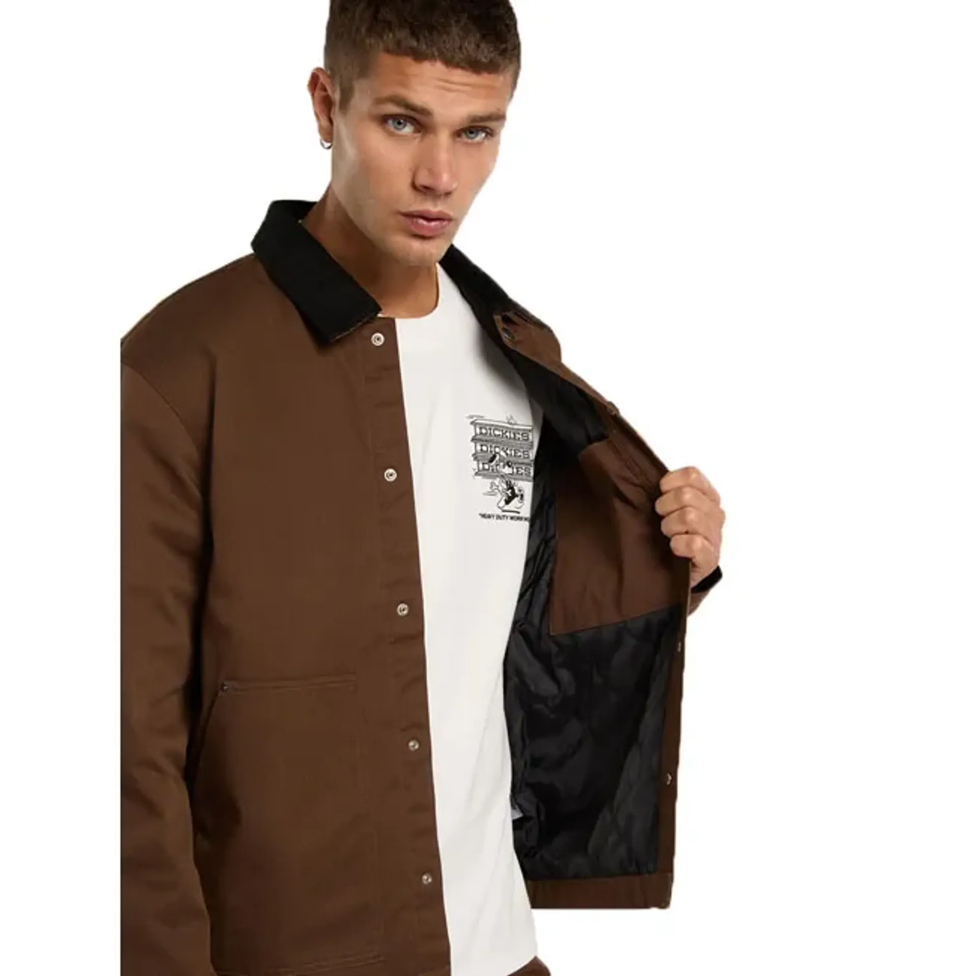 Dickies Union Barn jacket timber brown
