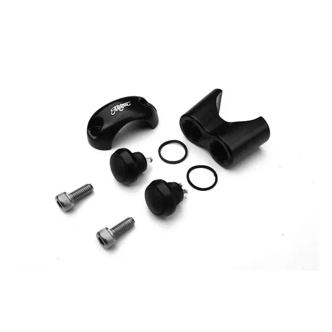 Motone, micro switch with 2 buttons. Black - Afbeelding 2