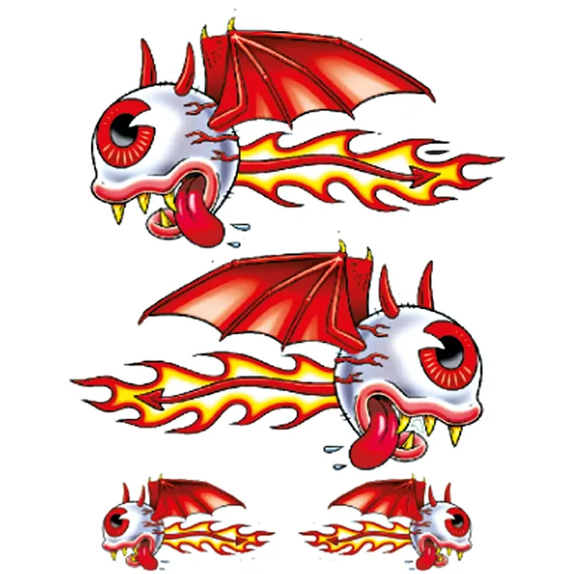 DEVIL EYES 6″X8″