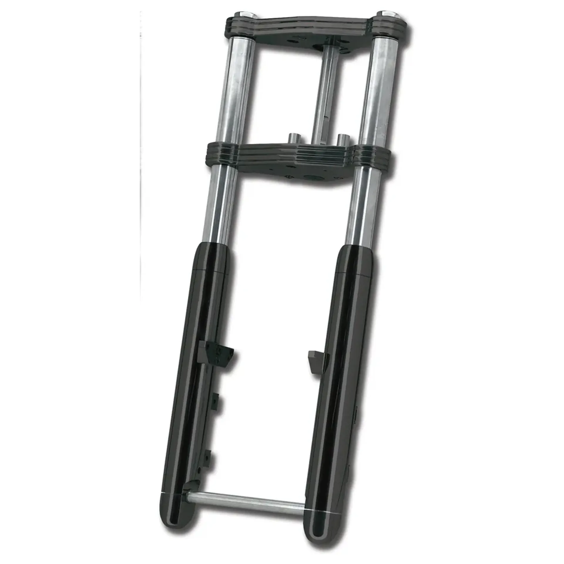 Naked Blk Bubba Front fork 3 degr +4″ FL