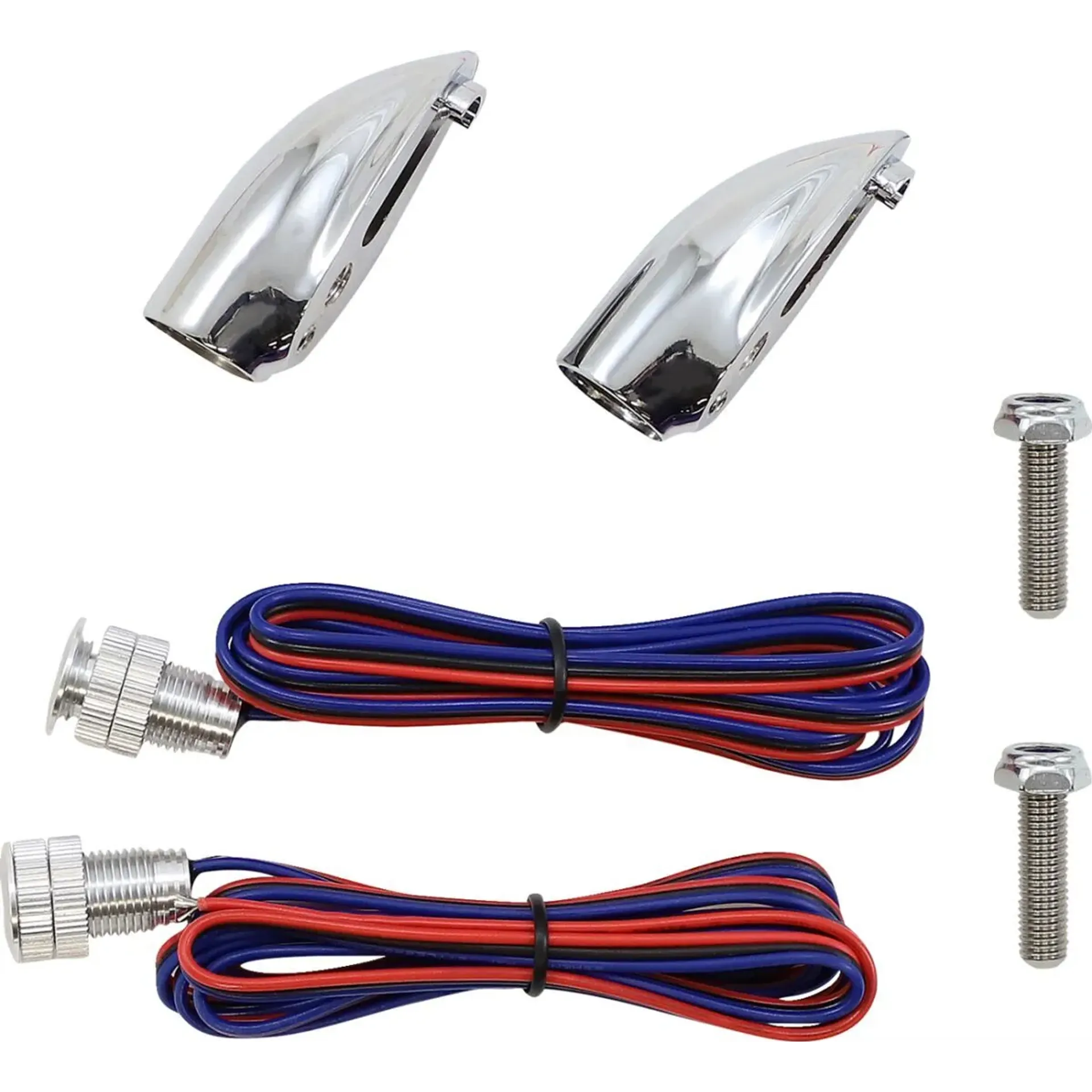 Light Marker Bllt Red/Chr