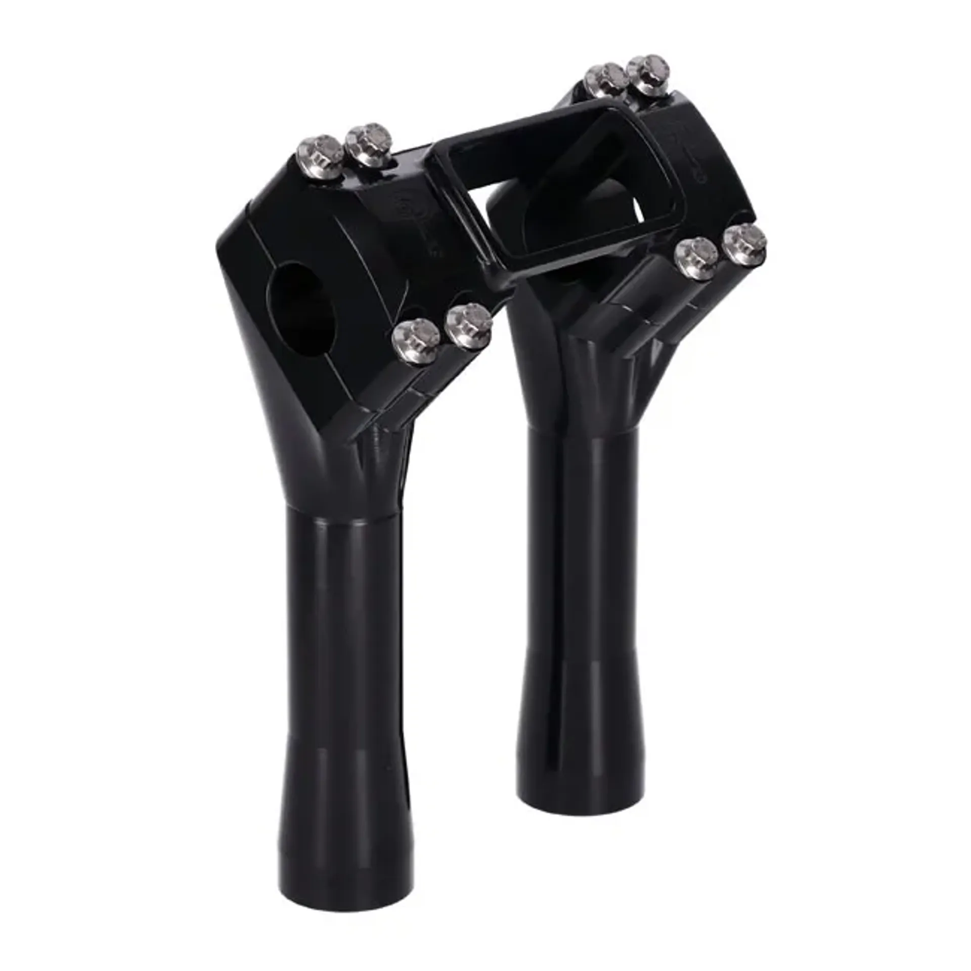 Indian Larry, M8 Softail BK Brawler risers 6". Black