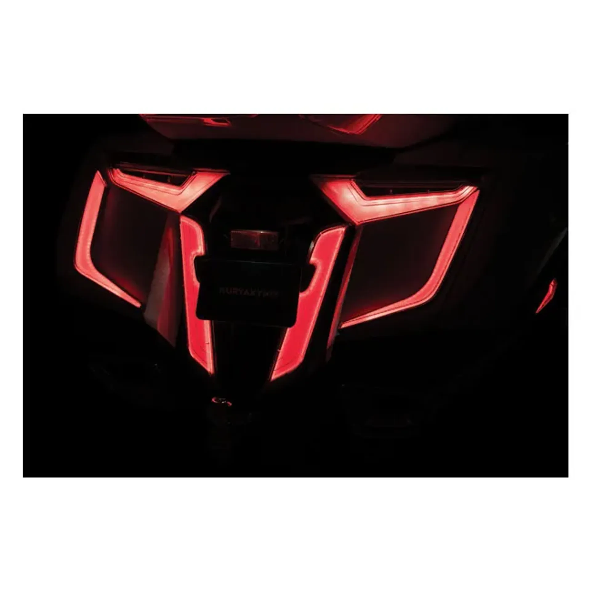 Kuryakyn, Omni LED rear fender cover. Satin black