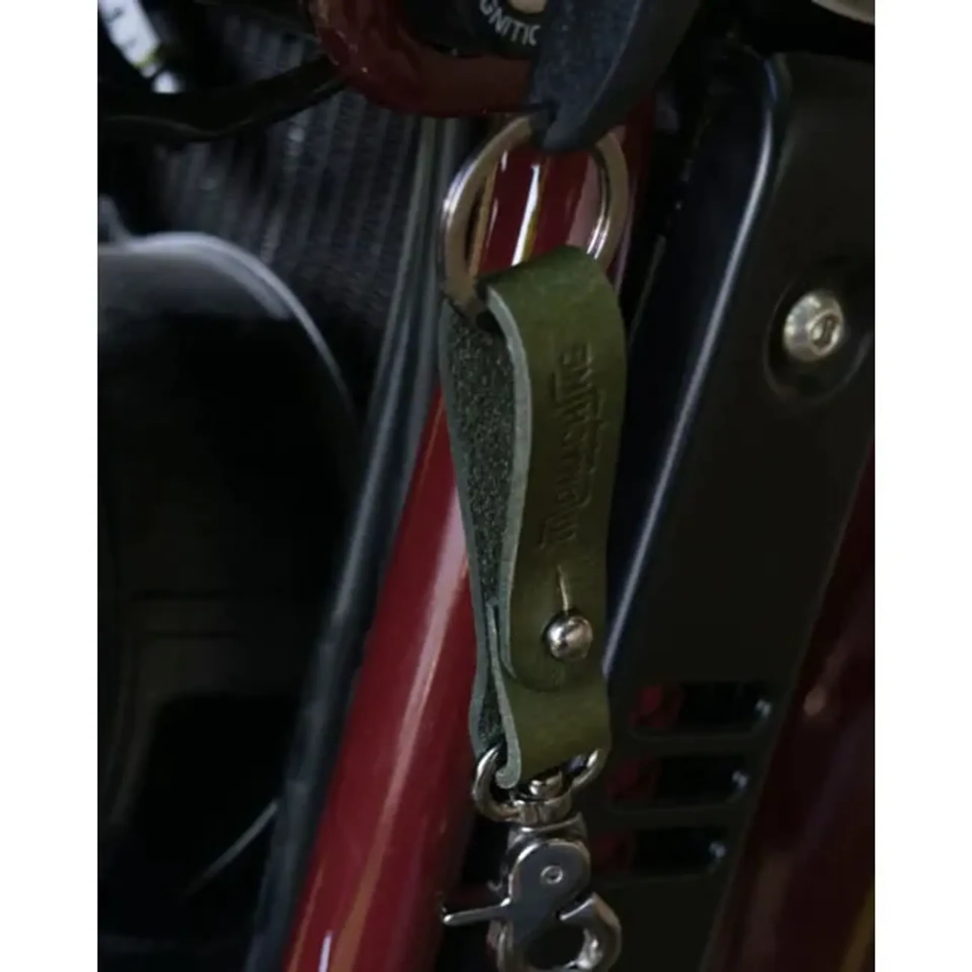 Trip Machine Key Fob Army green/black