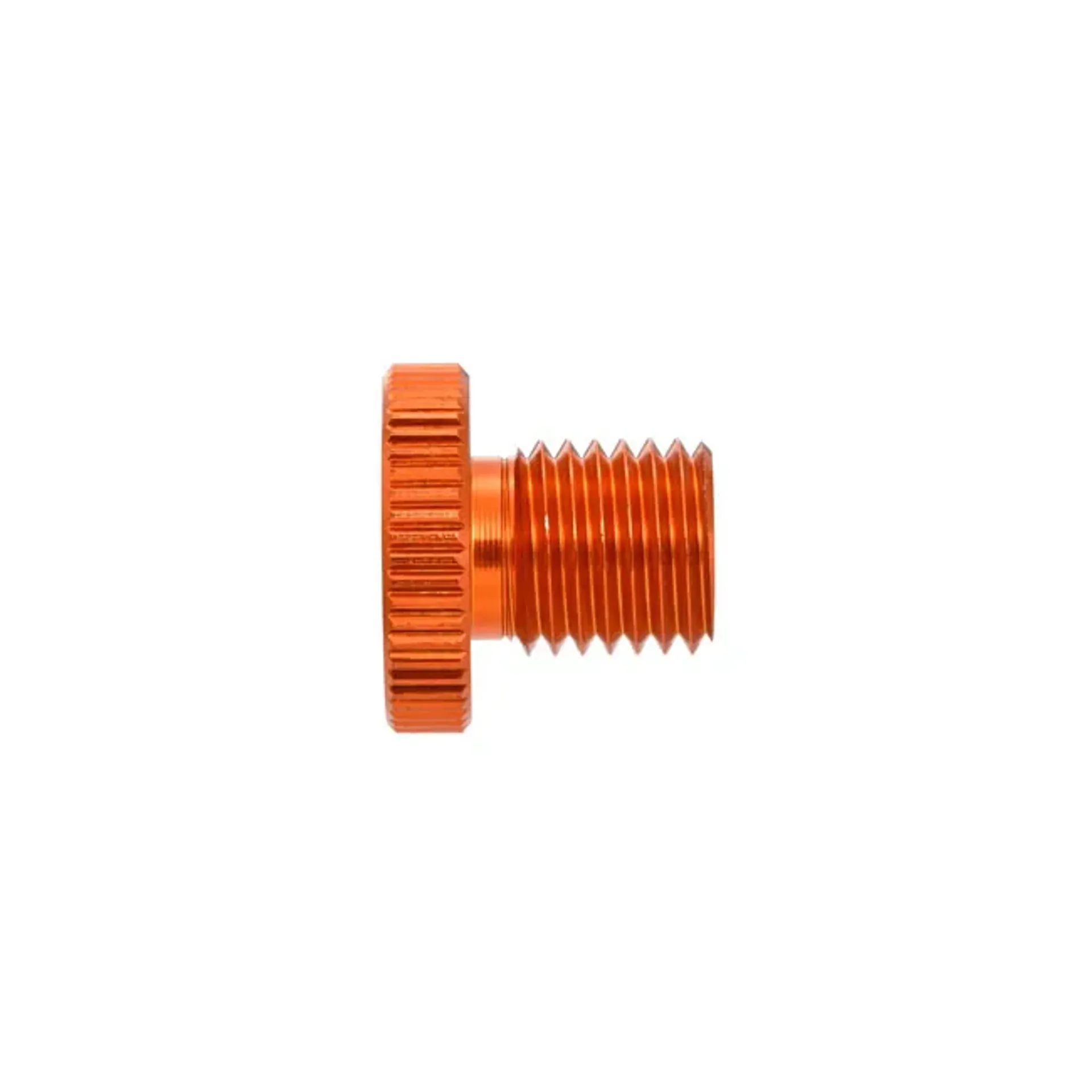 Daytona, mirror hole plug. Orange. RHT