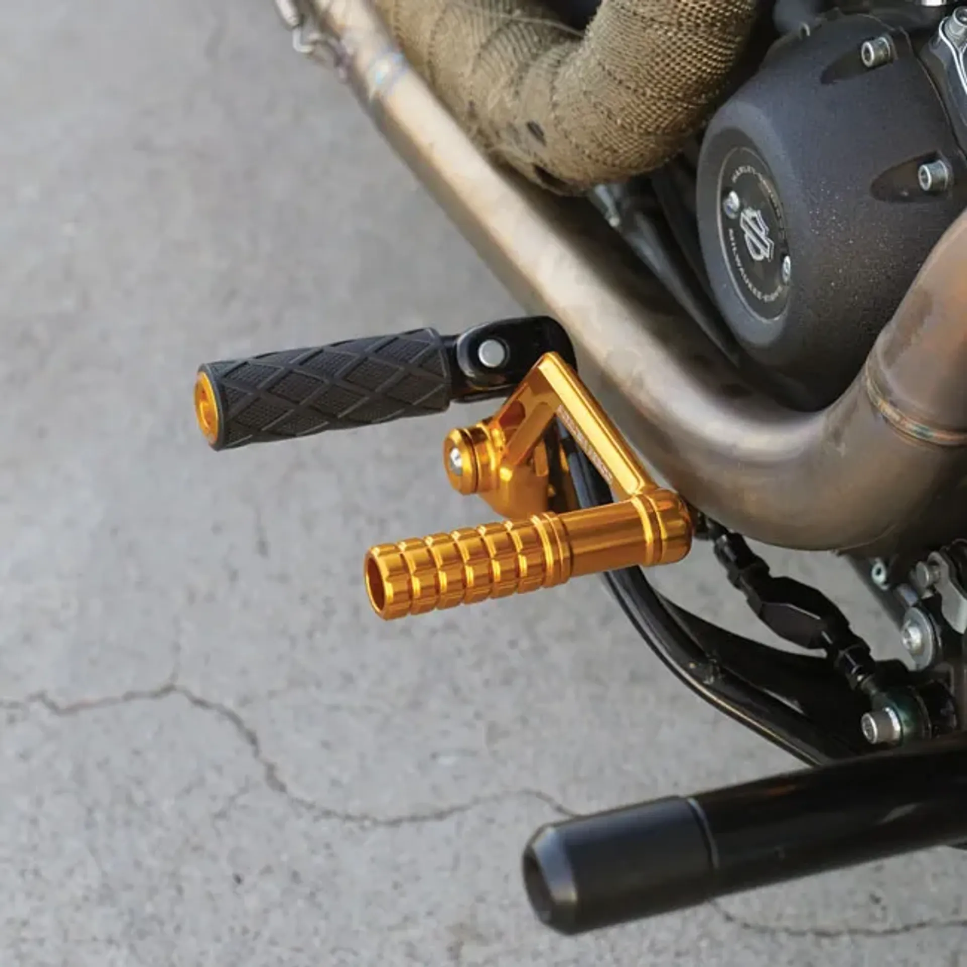 Arlen Ness, Speedliner Brake Arm. Gold