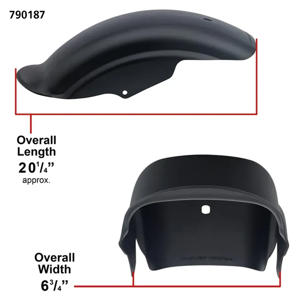 Alu Tsunami Rear Fender XL04-22 - Afbeelding 2
