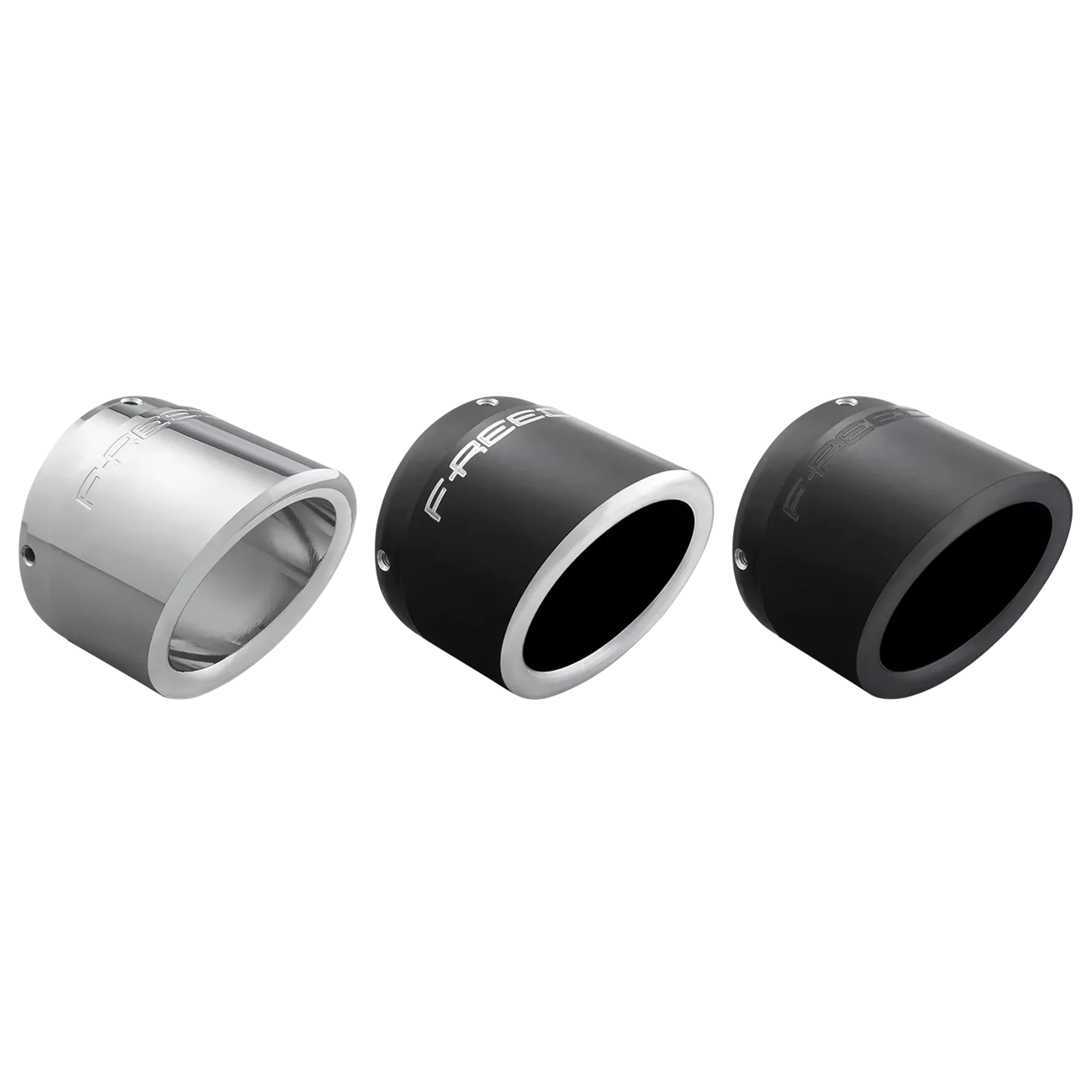 LIBERTY/RACING ROLLED EDGE CHROME TIP 4″