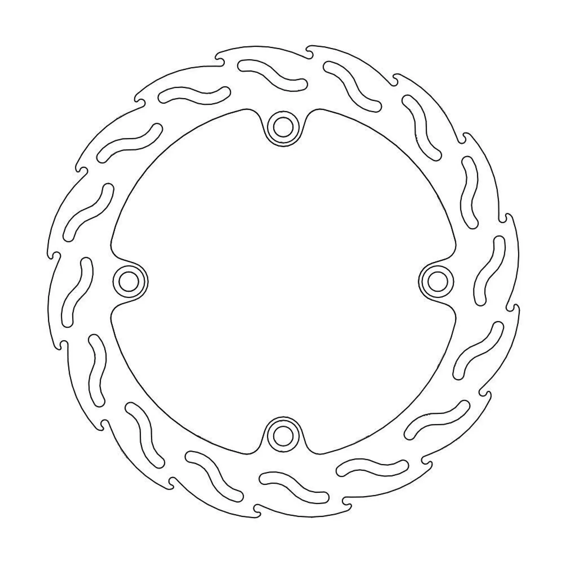 Brake Disc Flame Rear