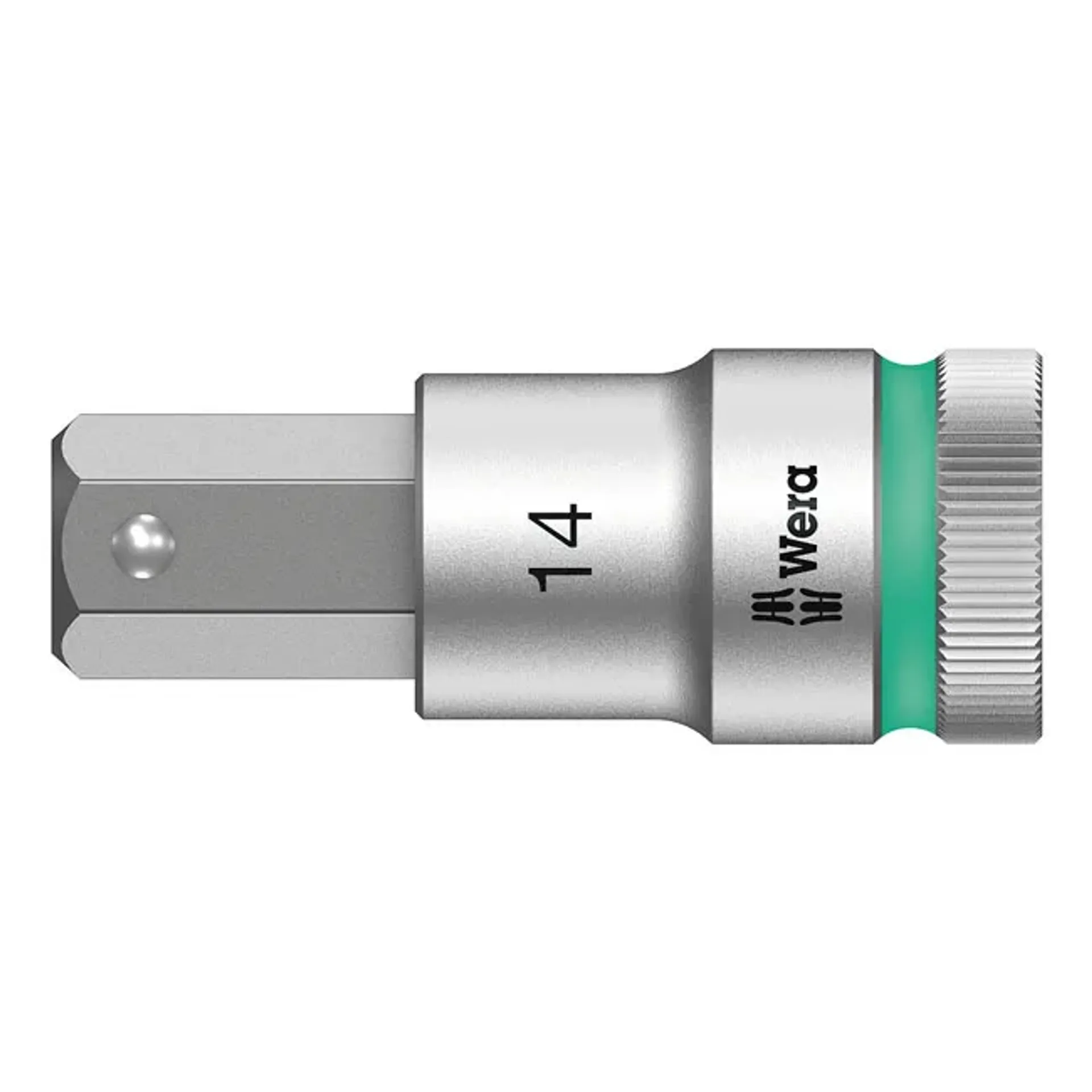 Wera Zyklop 1/2" Hex socket bit with holding function