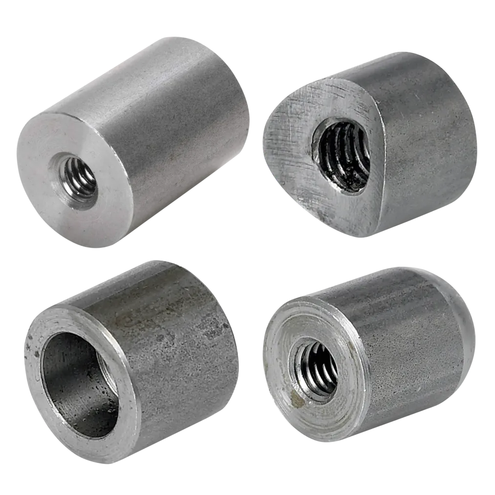 1" Bungs 1/4-20" Thread 4Pck - Afbeelding 2