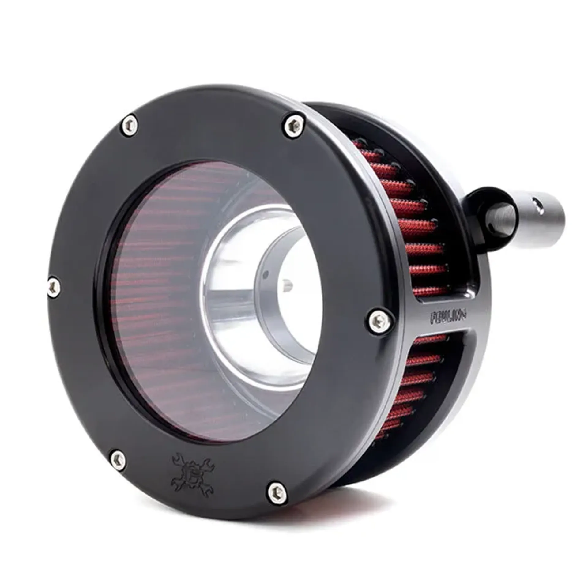 Feuling, BA air cleaner kit. Black. Clear cover