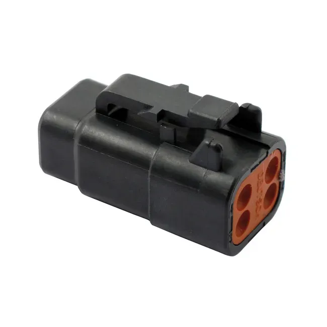 NAMZ, Deutsch DTM connector. Black, plug, 4-pins - Afbeelding 2