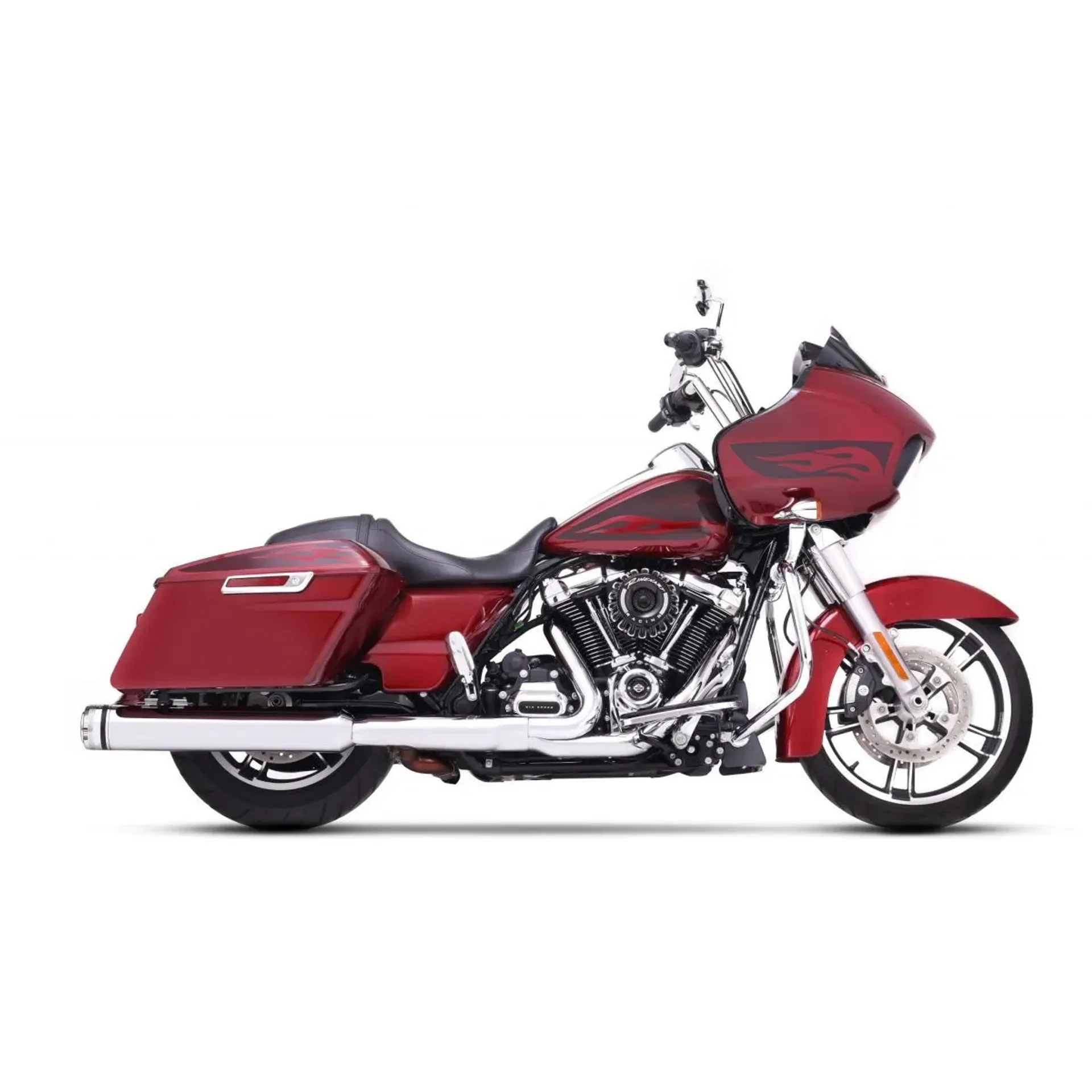 Muffler Slip-On 4.5″ Ec Chrome W/Chrome End Caps