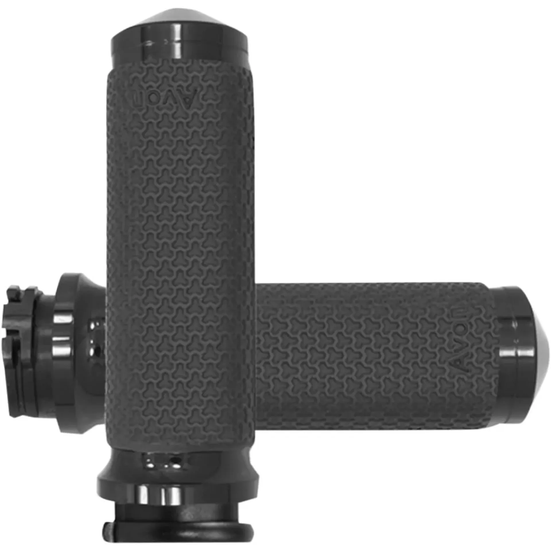 Grips Memory Foam Round Black Medium Push Pull