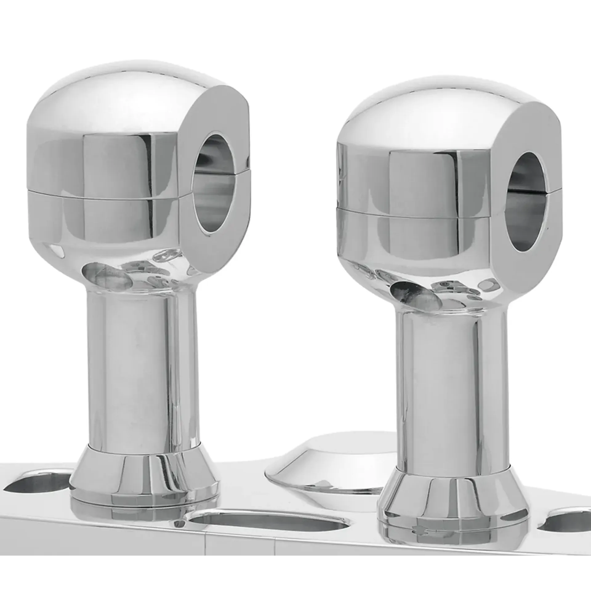 3″ Risers for 1″ Handlebars Polished