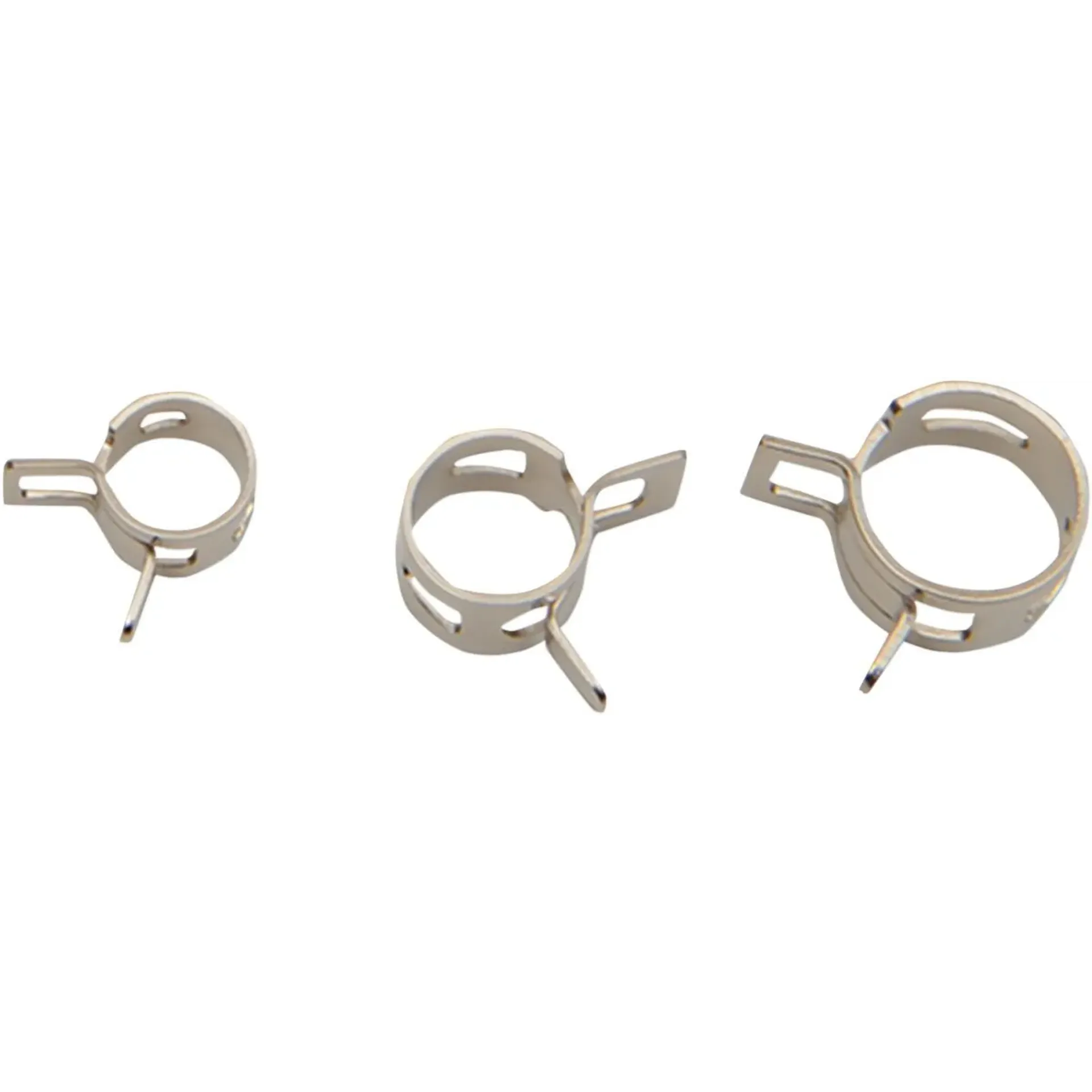 Spring Clamps Assortment Chrome