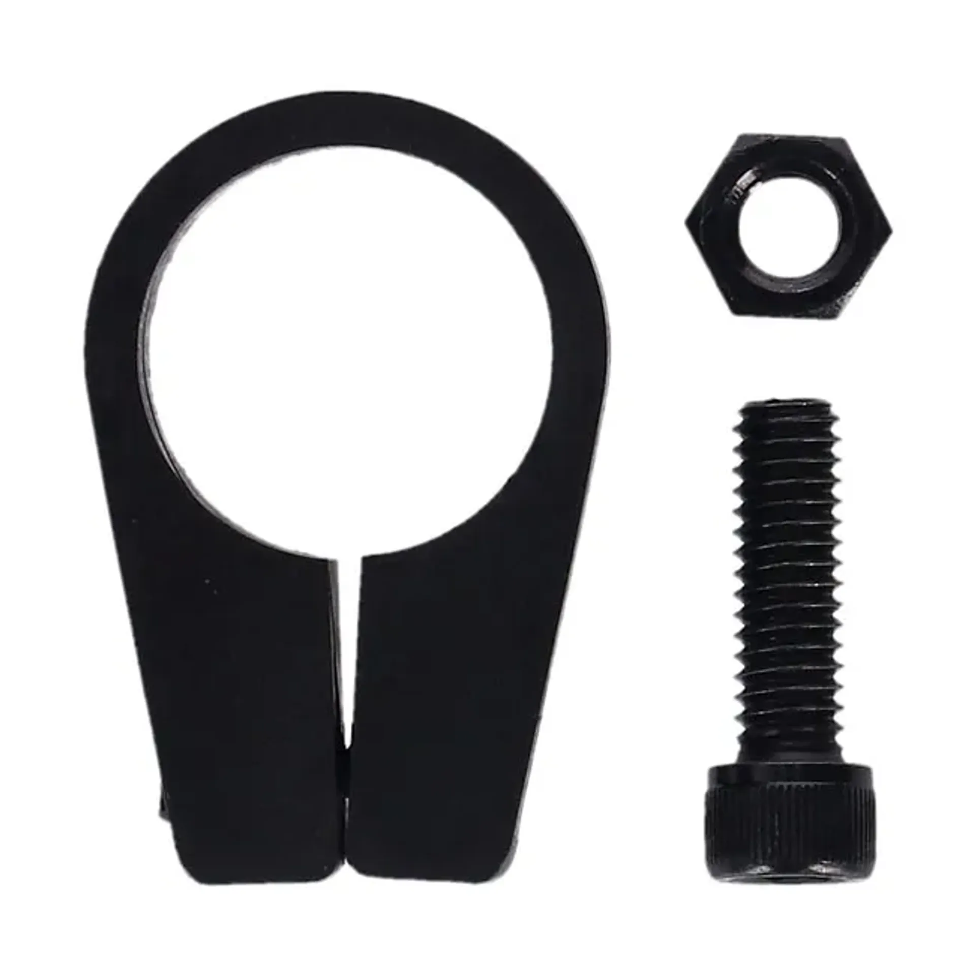 Jagg, universal oil cooler clamp. 1-1/8", black