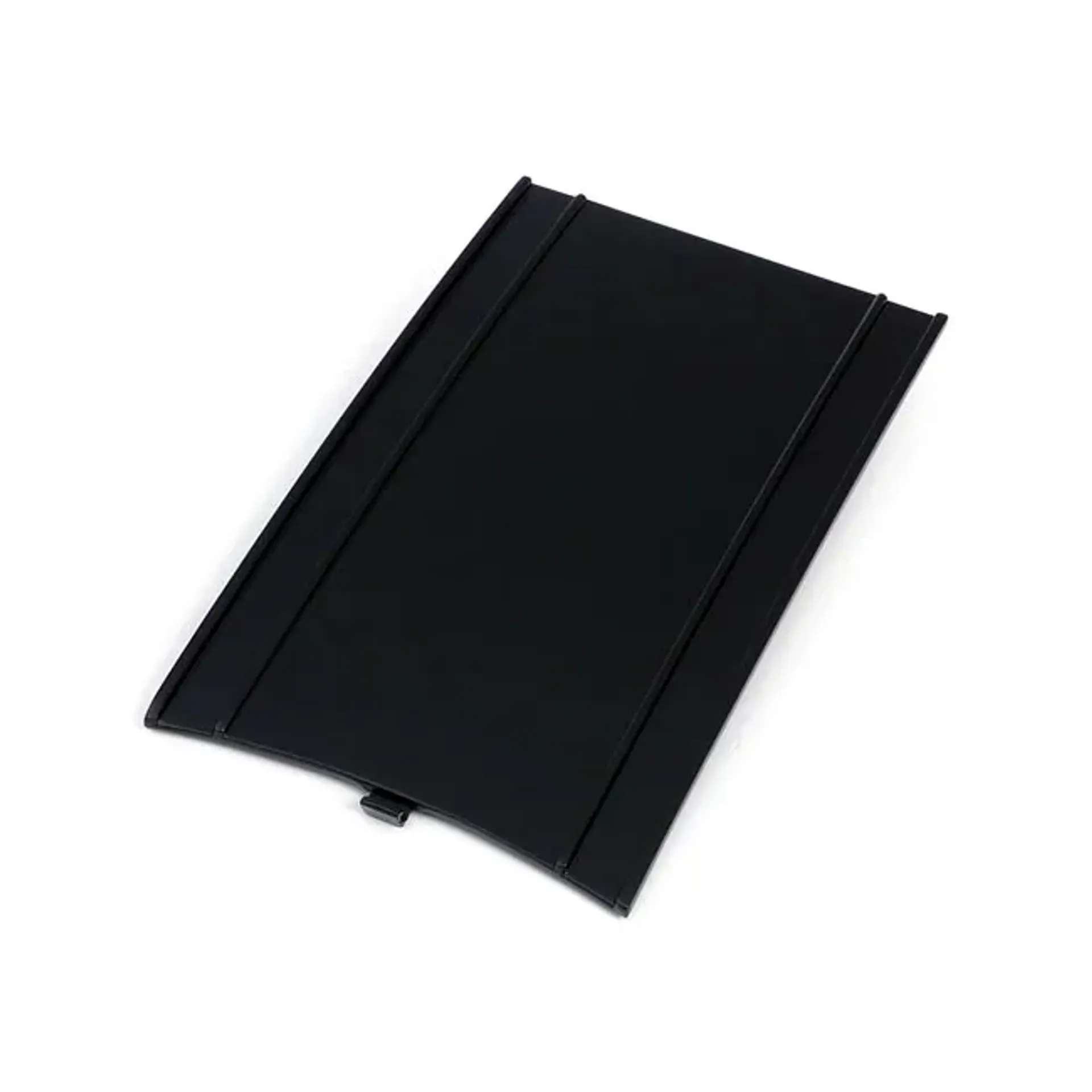 Die-cast dash panel. Black