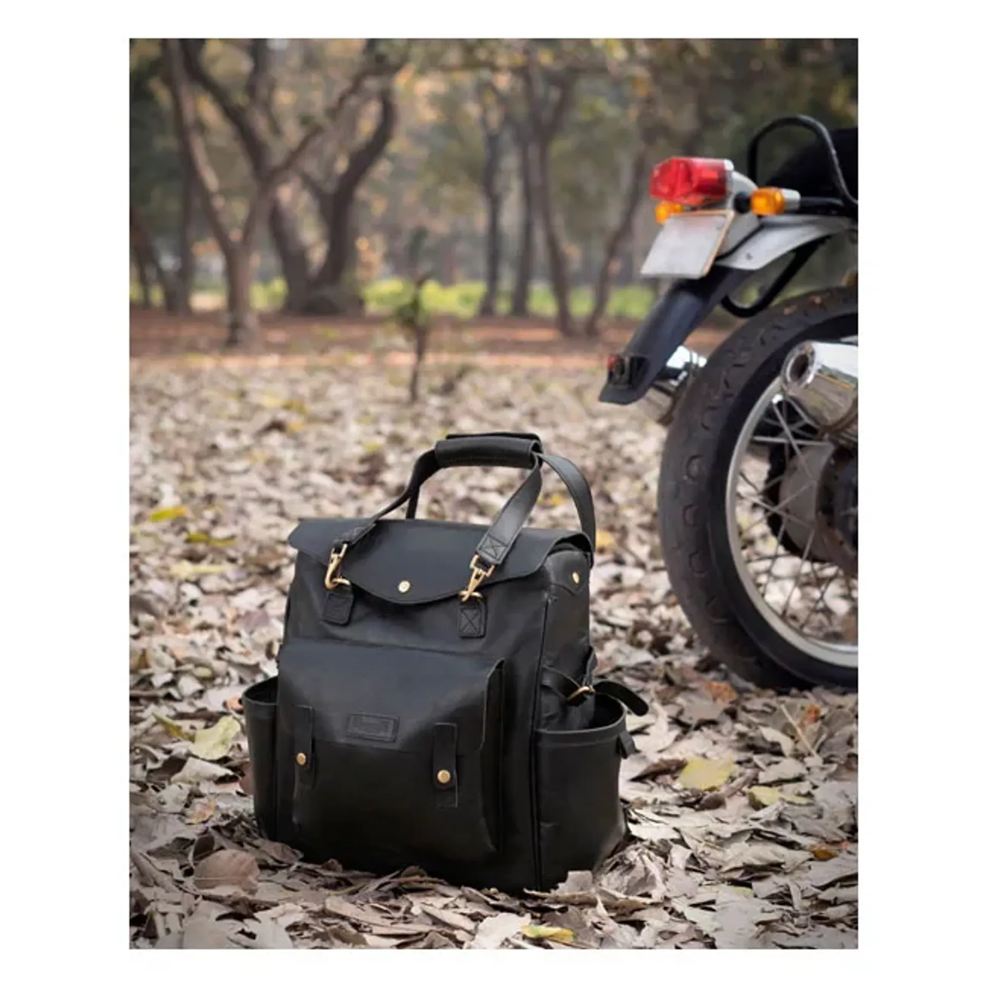 Trip Machine, Outlander saddlebag. Black
