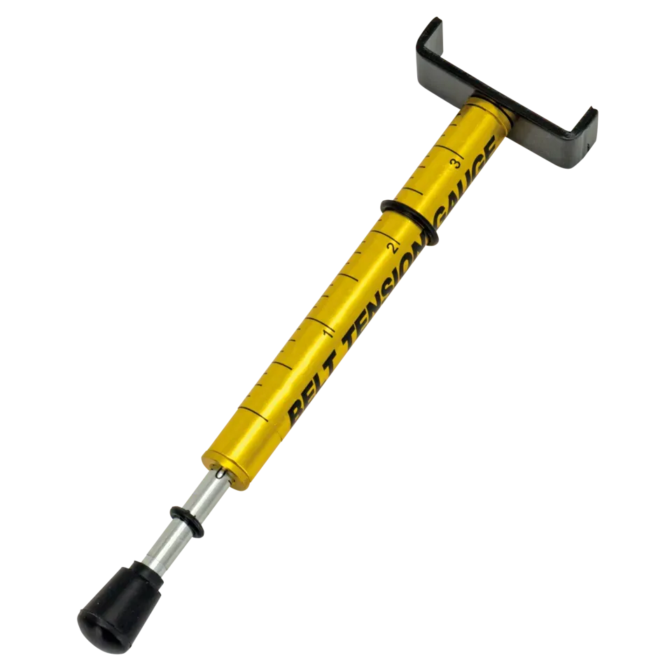 Belt tension gauge